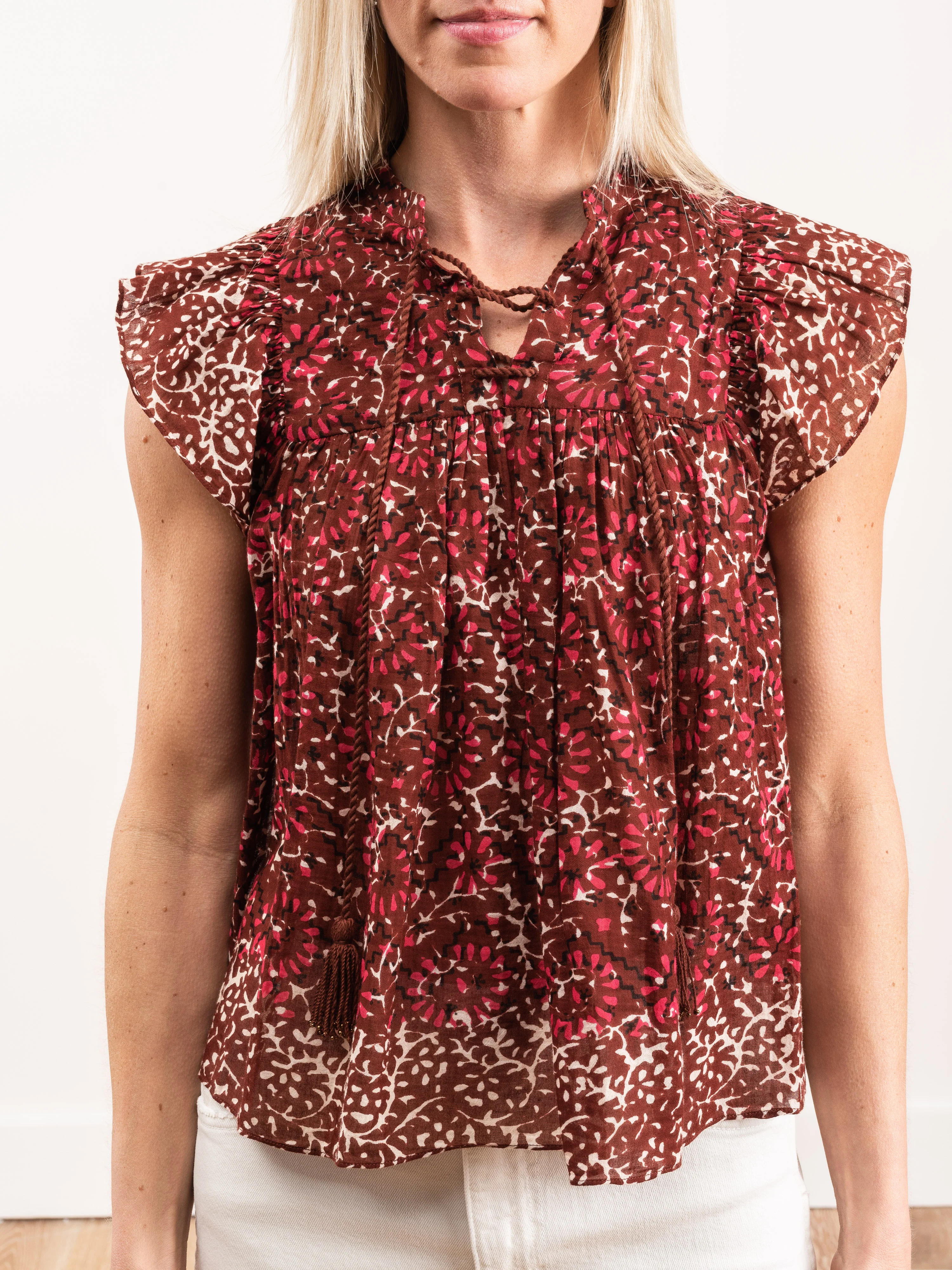 opal top - henna - Image 4