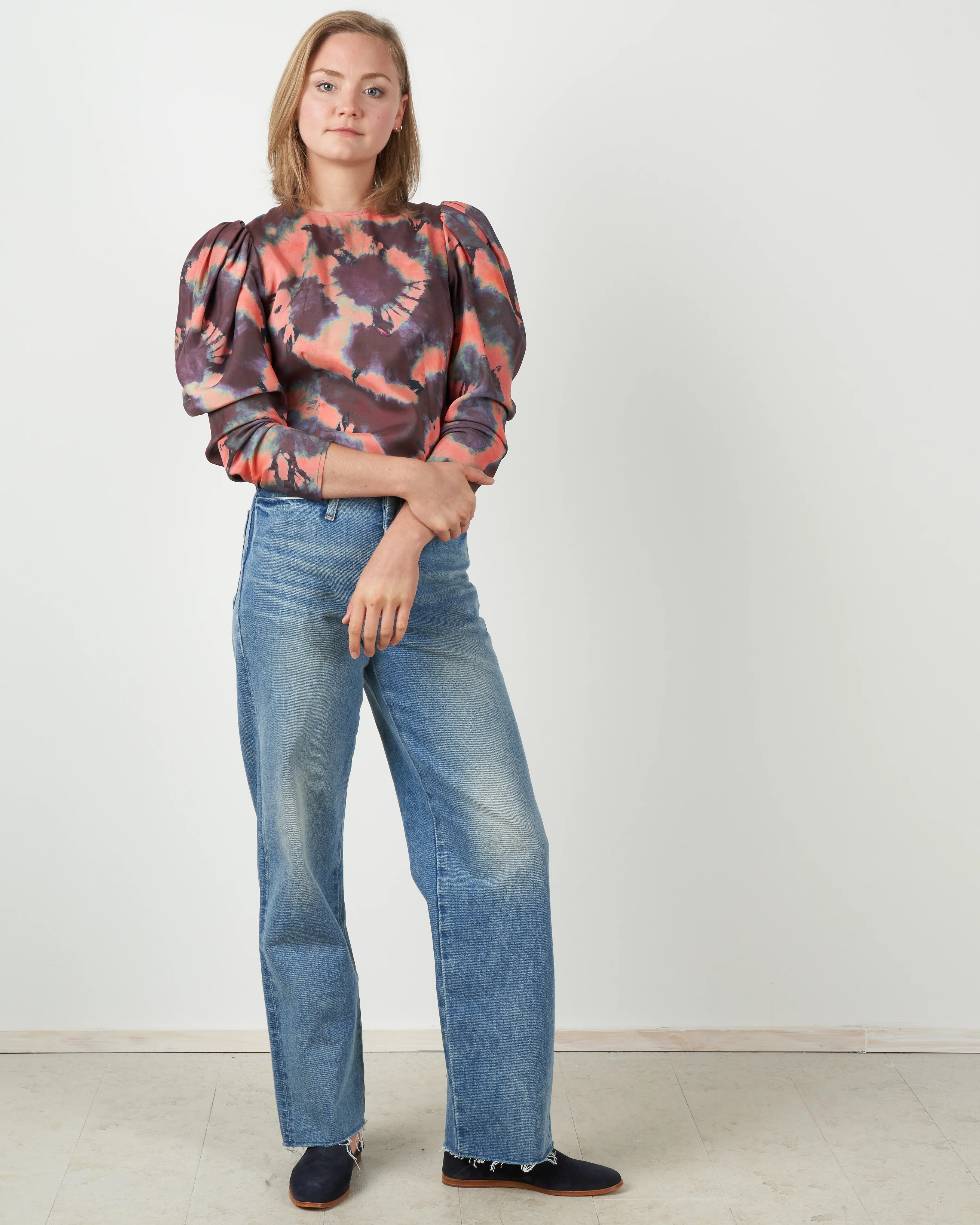 ora blouse - rosewood - Image 5