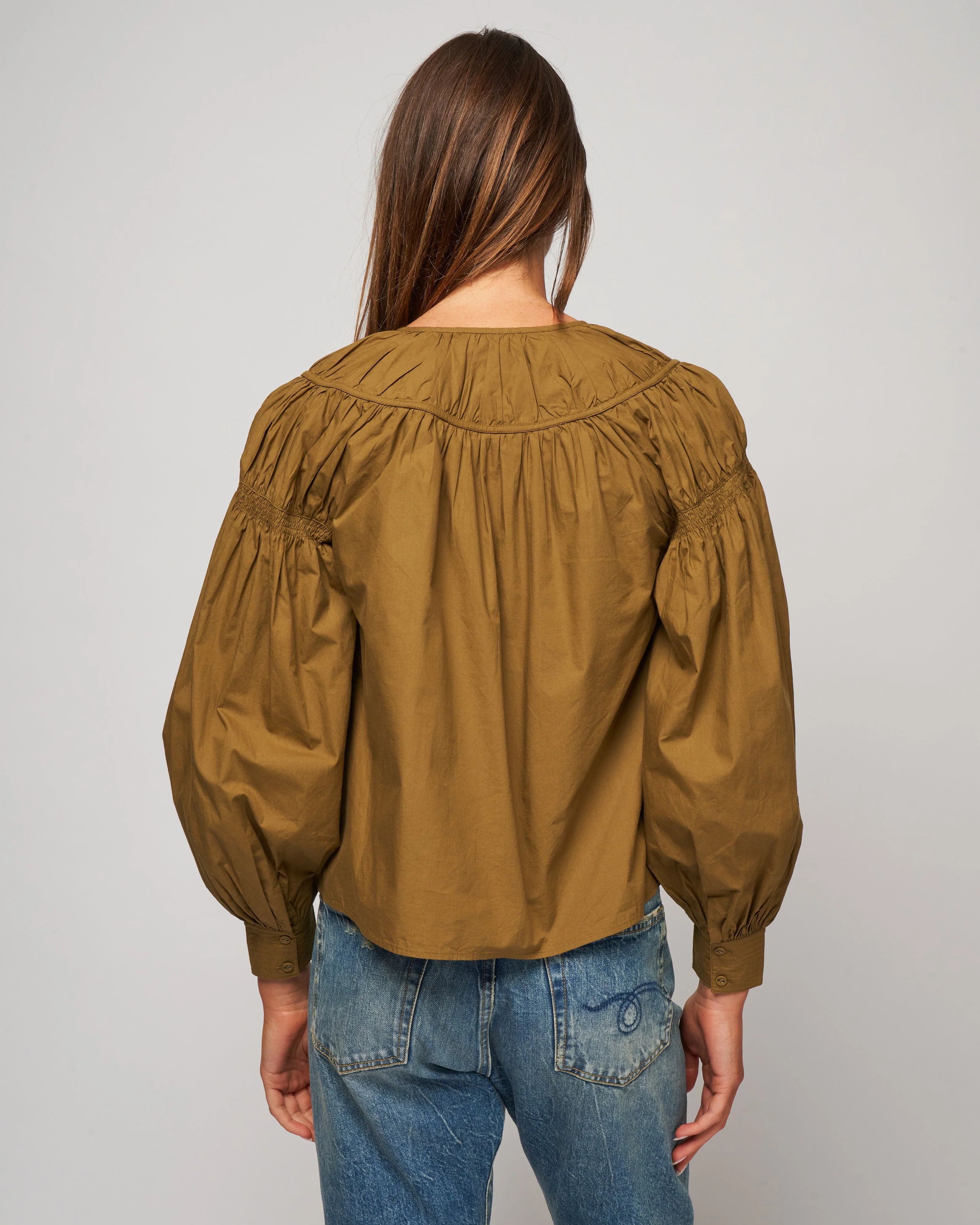 ora blouse - willow - Image 4