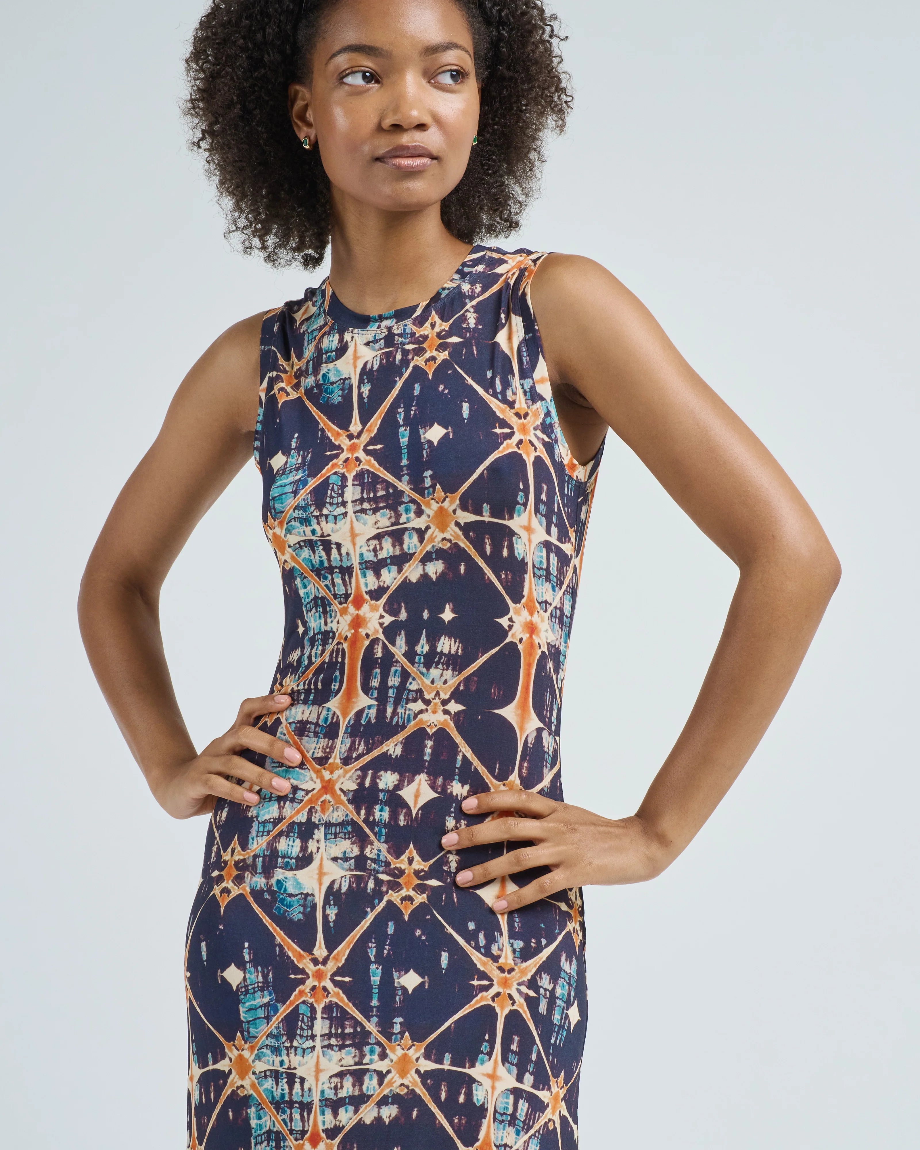 orla sleeveless midi dress - Image 2