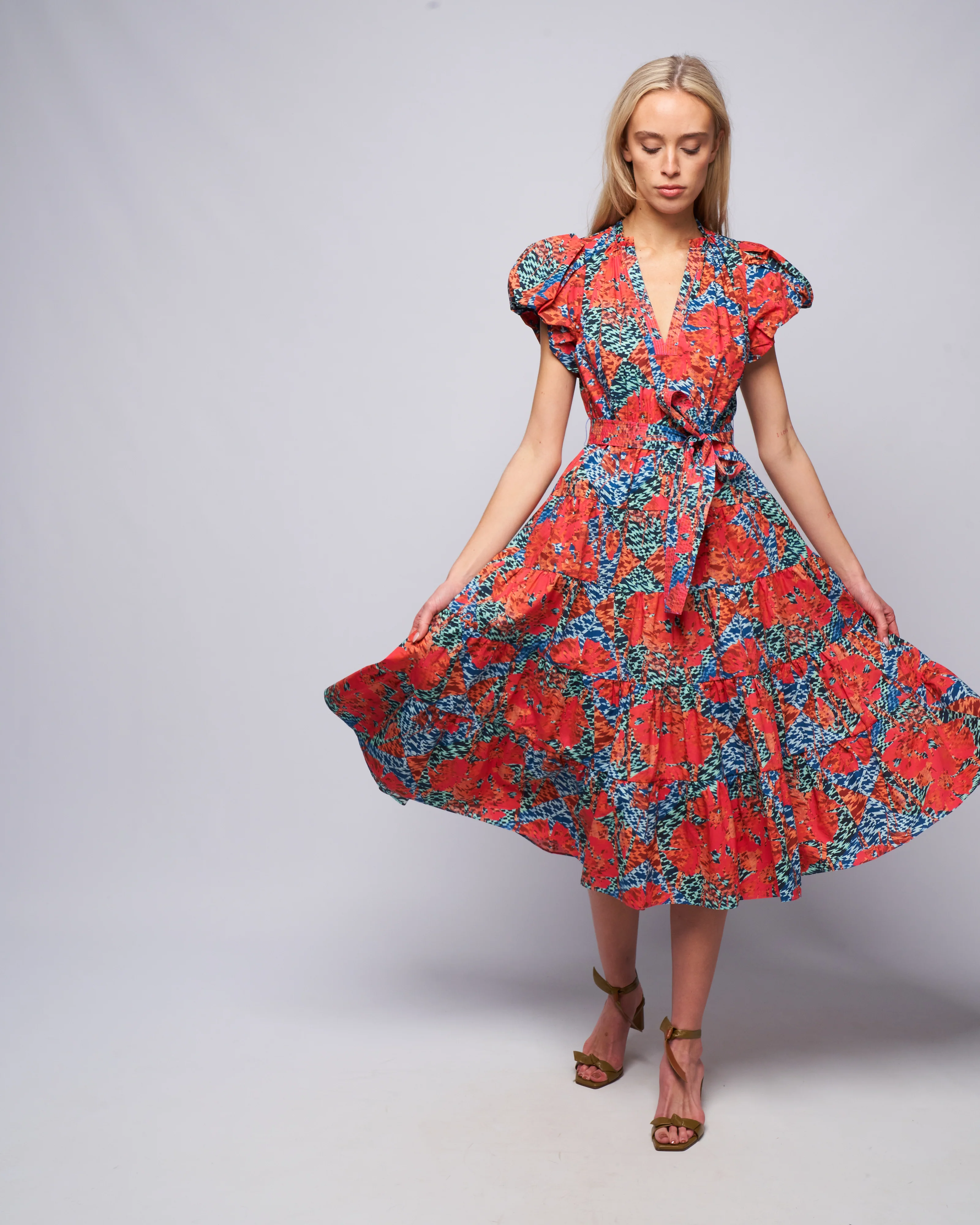 ottilie dress - flamingo - Image 2