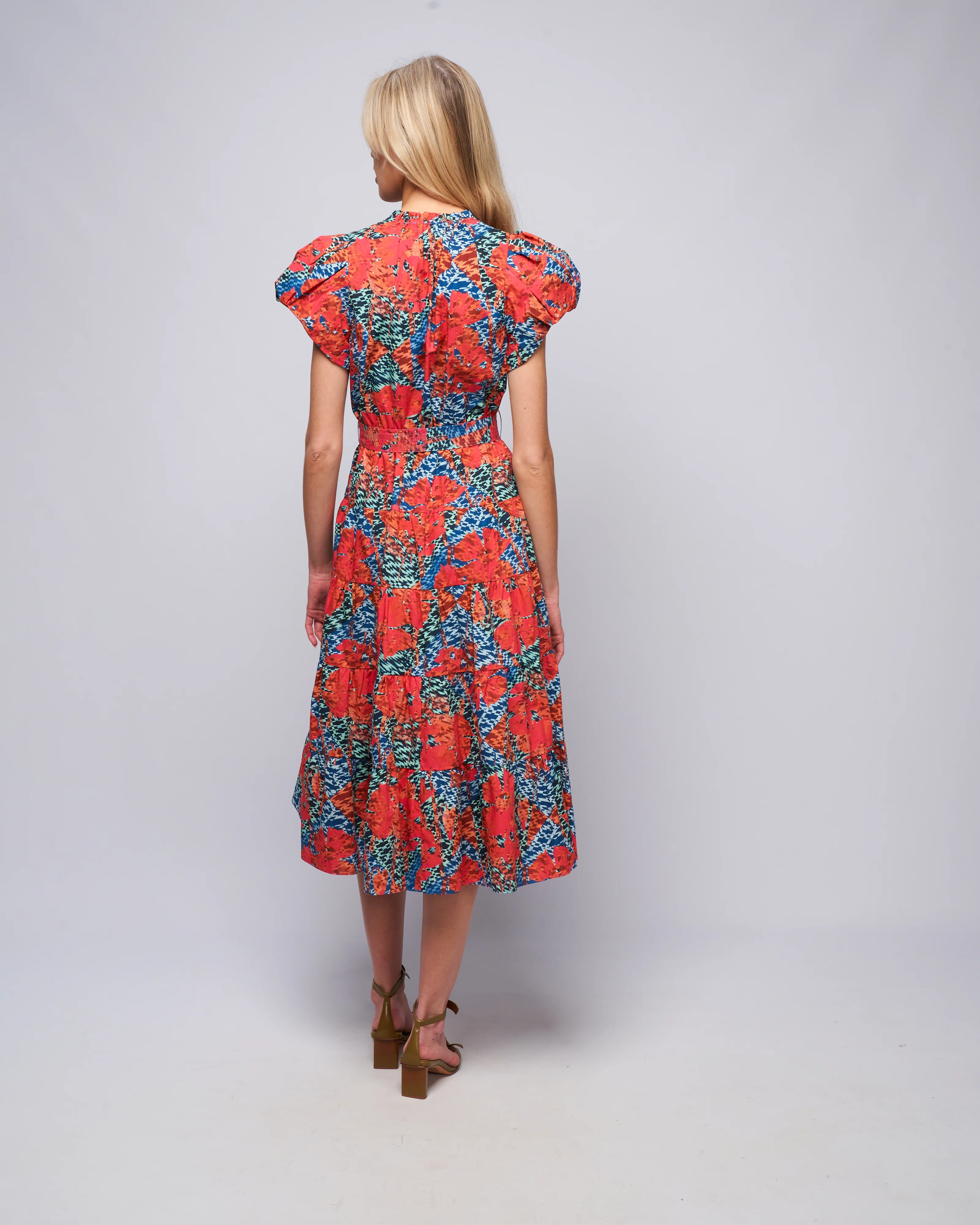 ottilie dress - flamingo - Image 4
