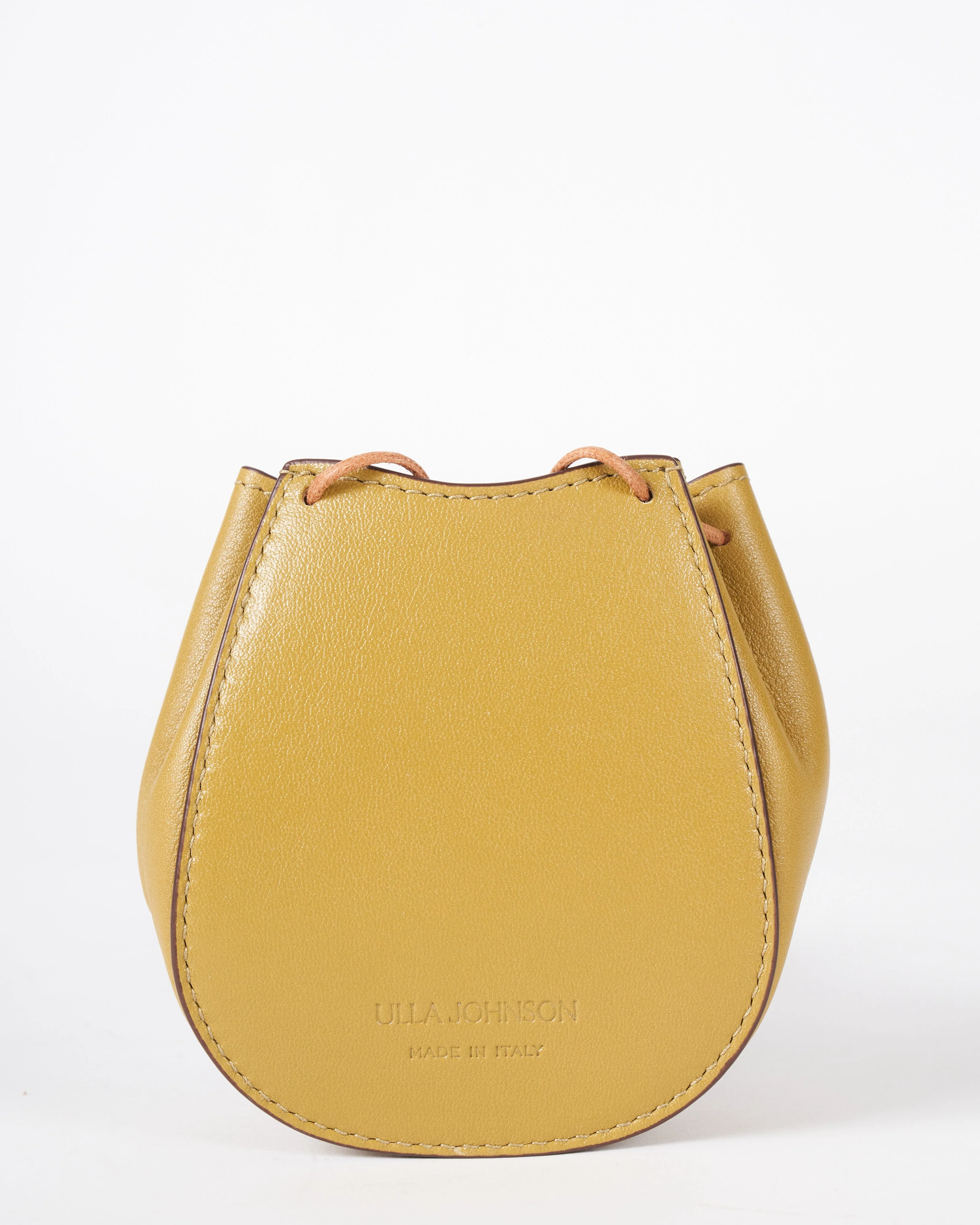 paloma ruched pochette - olive - Image 2