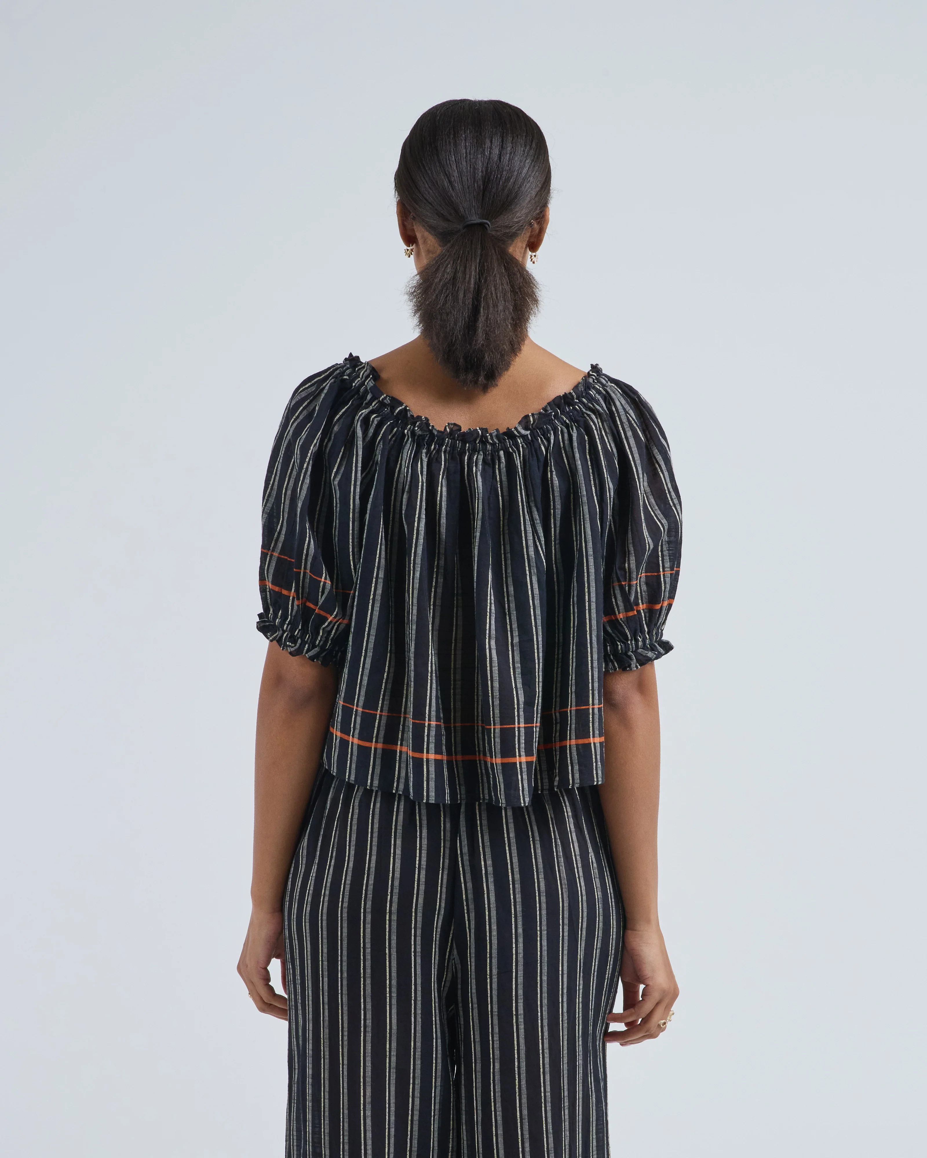 paros striped top coverup - Image 4