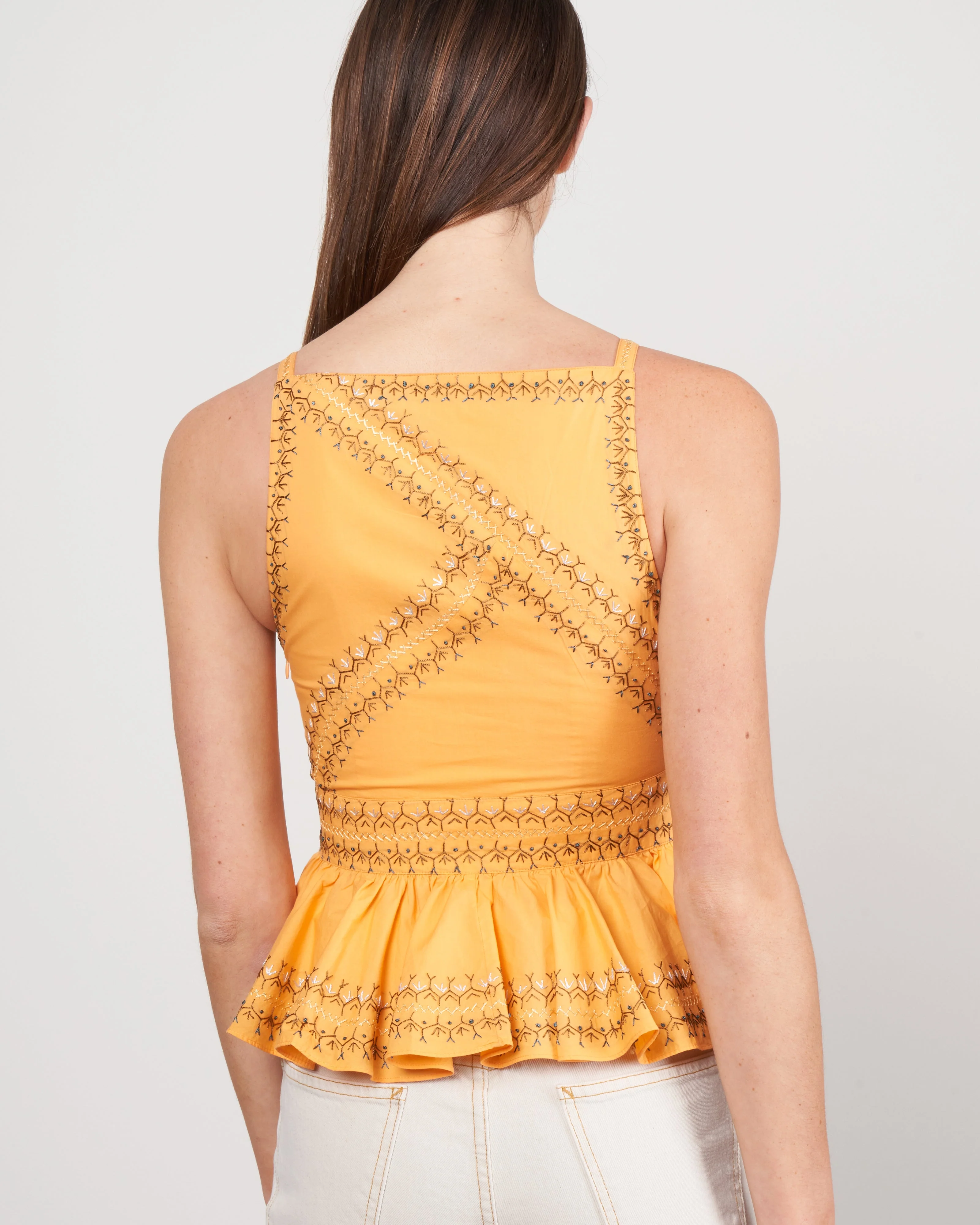 pilar top - papaya - Image 4