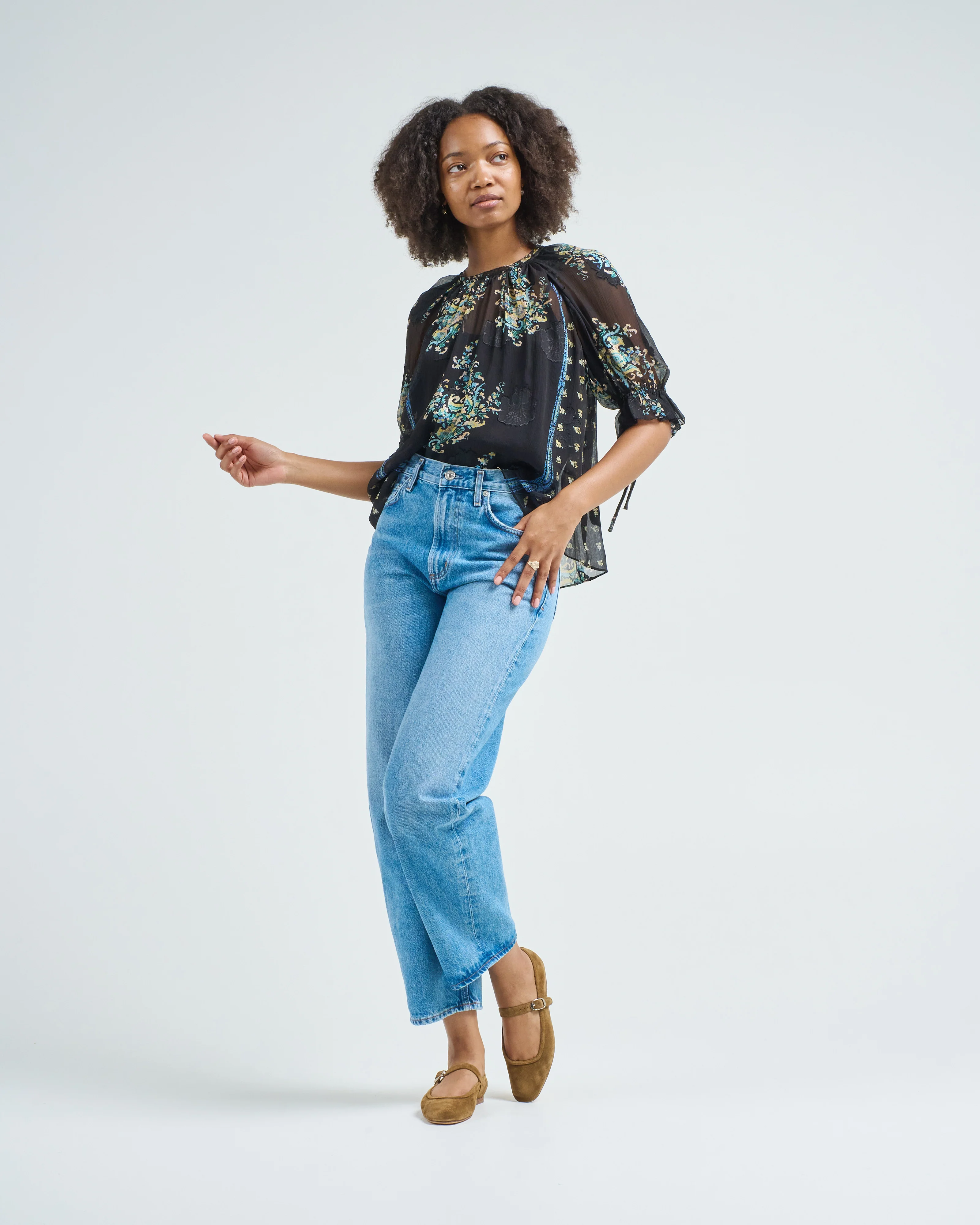 pippa short sleeve blouse - Image 3