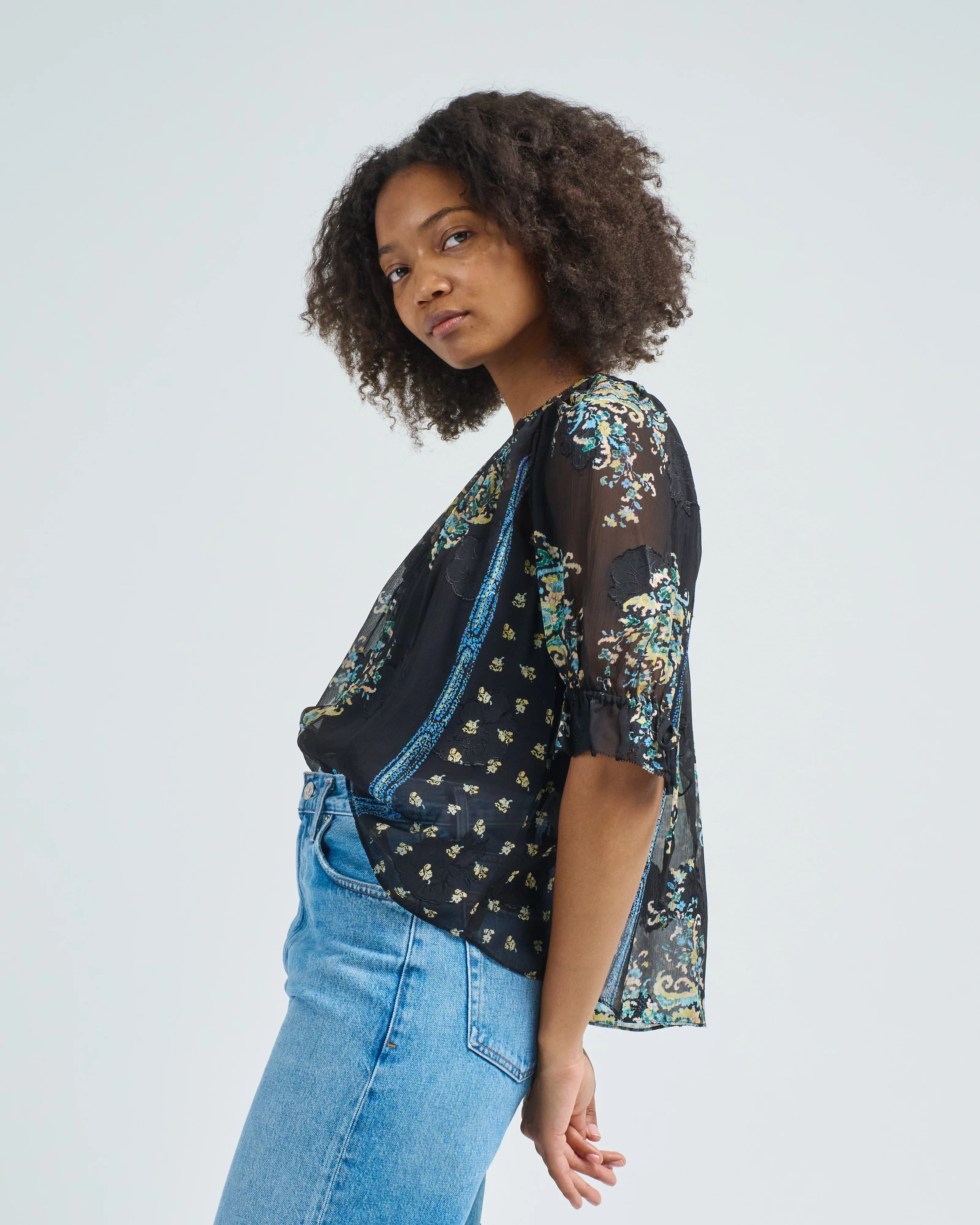pippa short sleeve blouse - Image 4