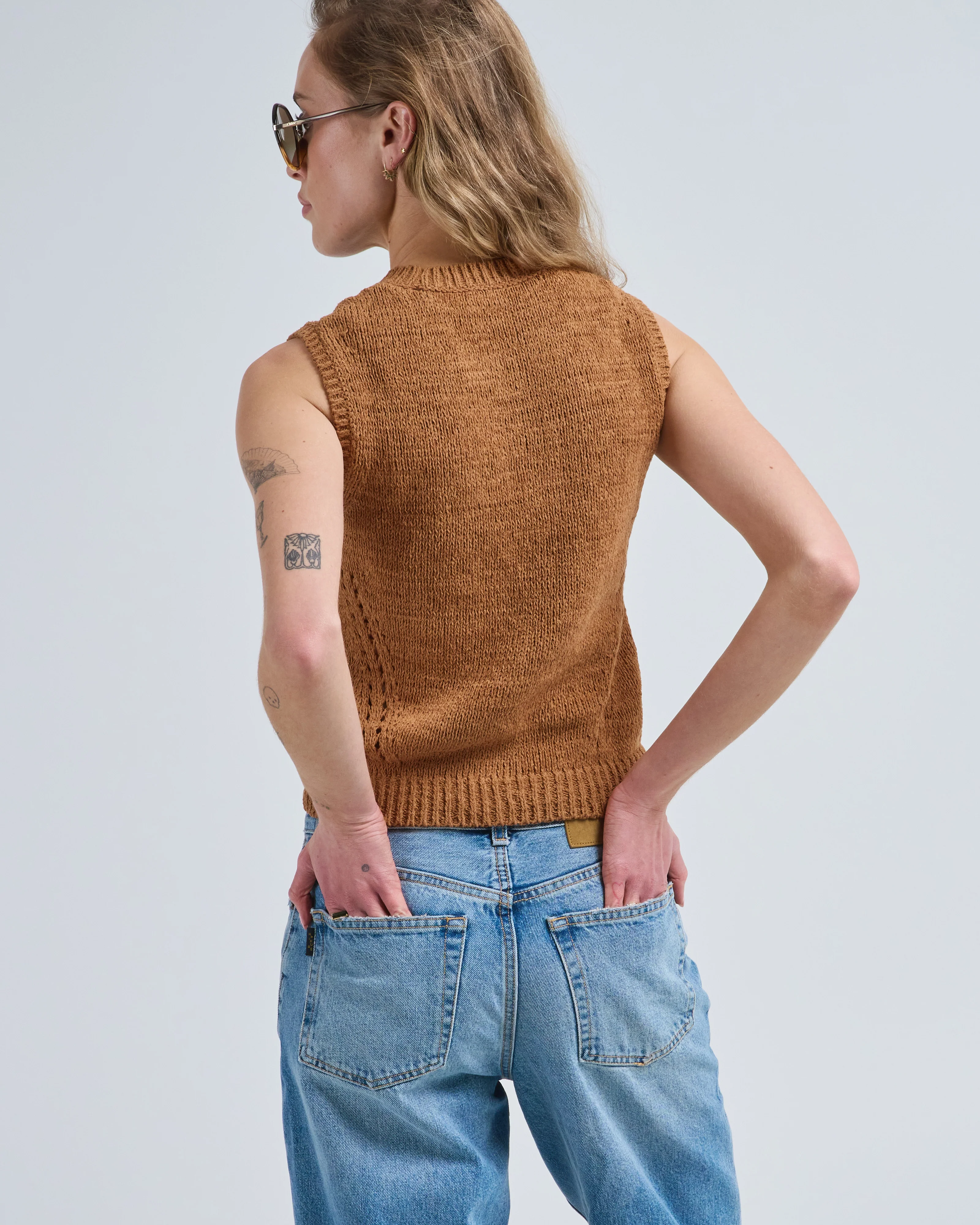 priscilla sleeveless knit top - Image 5