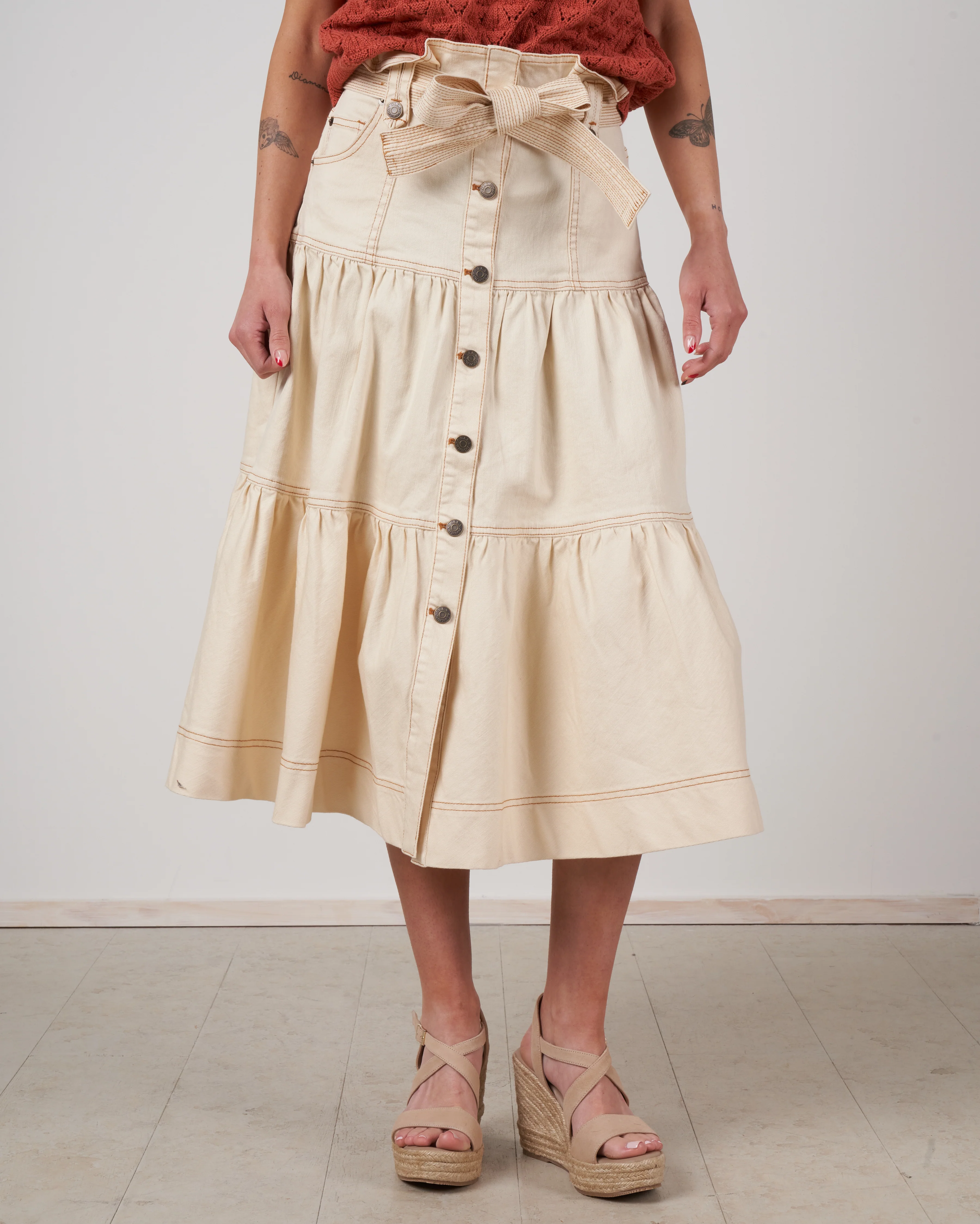 reine skirt - blanc - Image 2