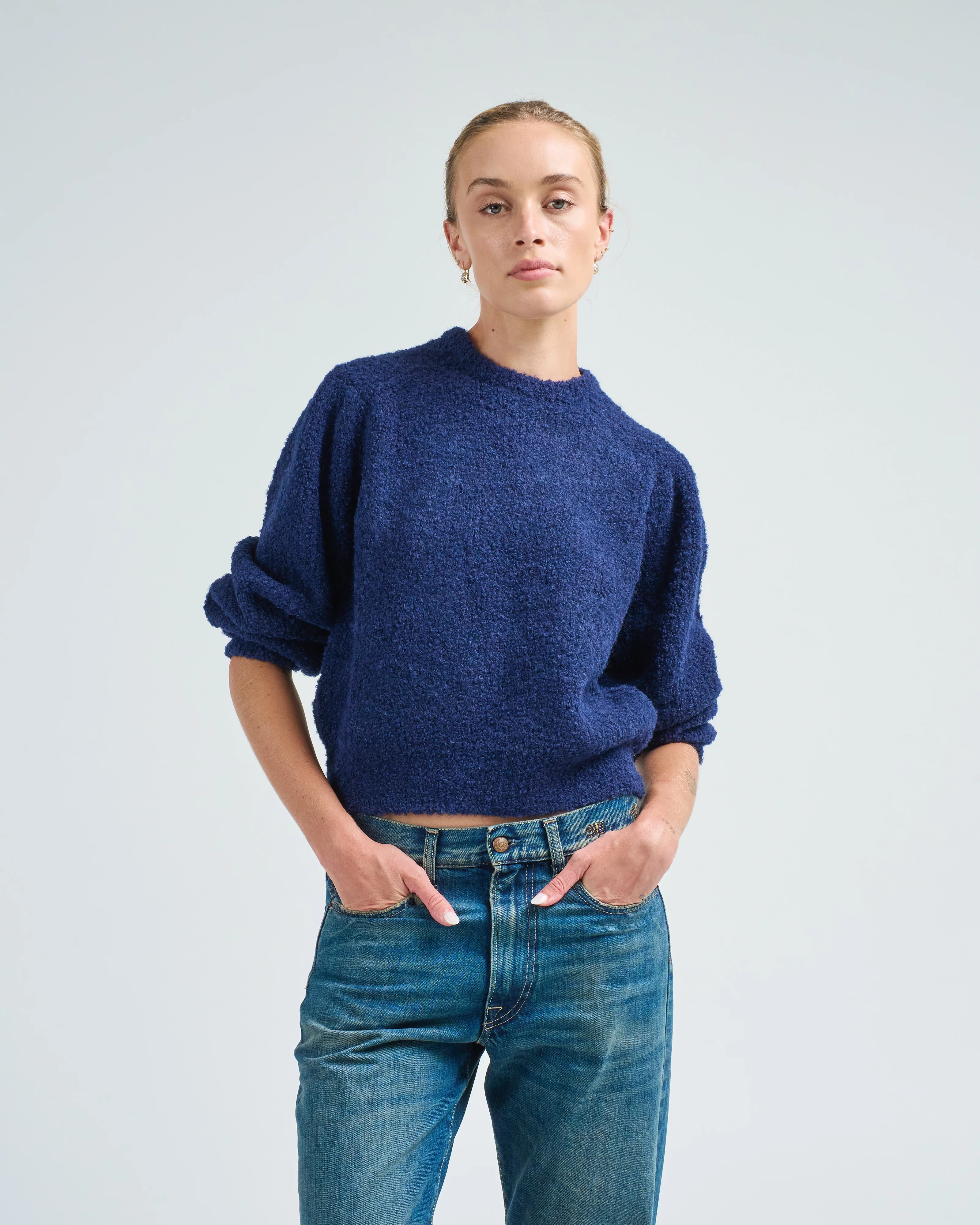 romily alpaca long sleeve pullover - Image 3