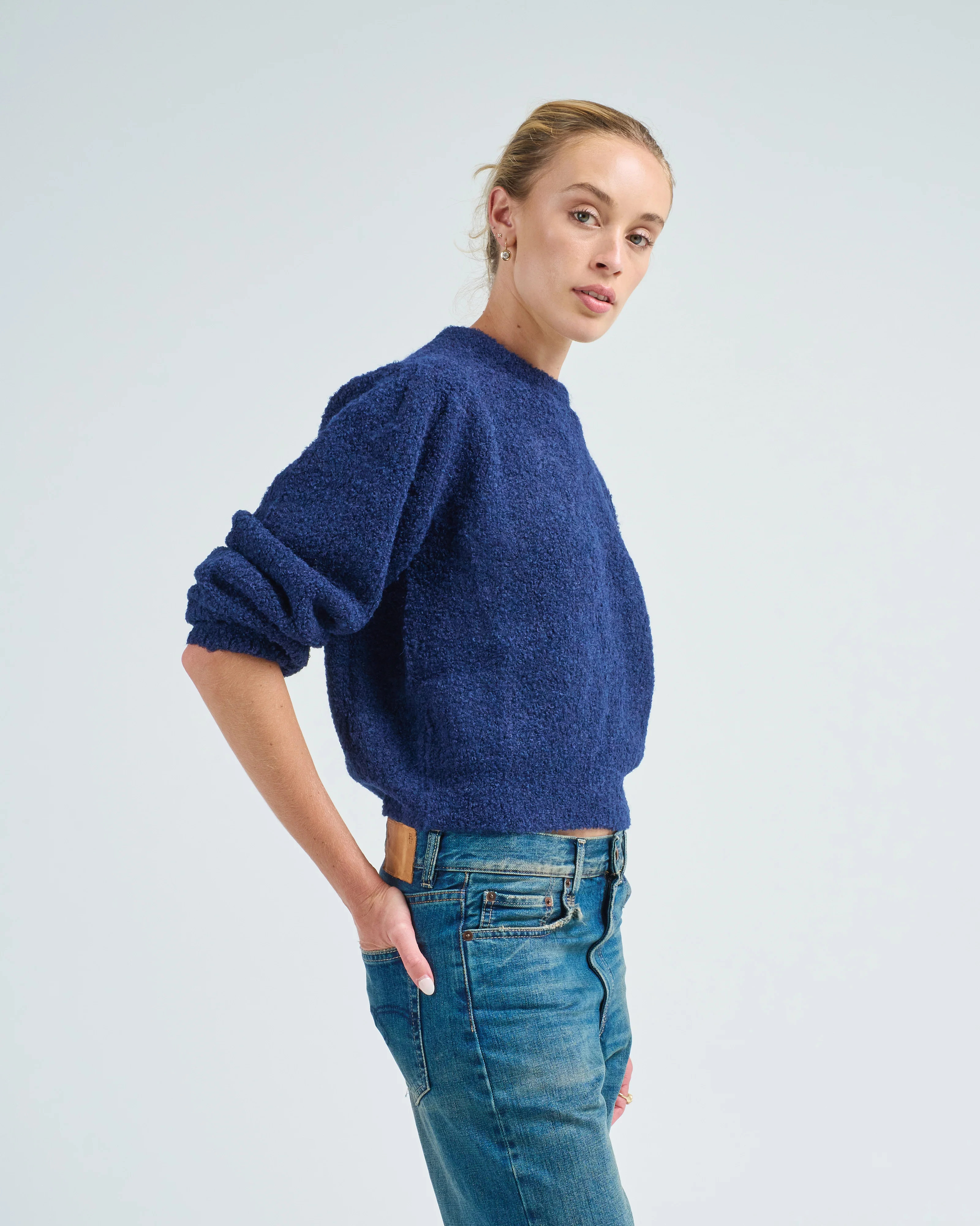 romily alpaca long sleeve pullover - Image 4