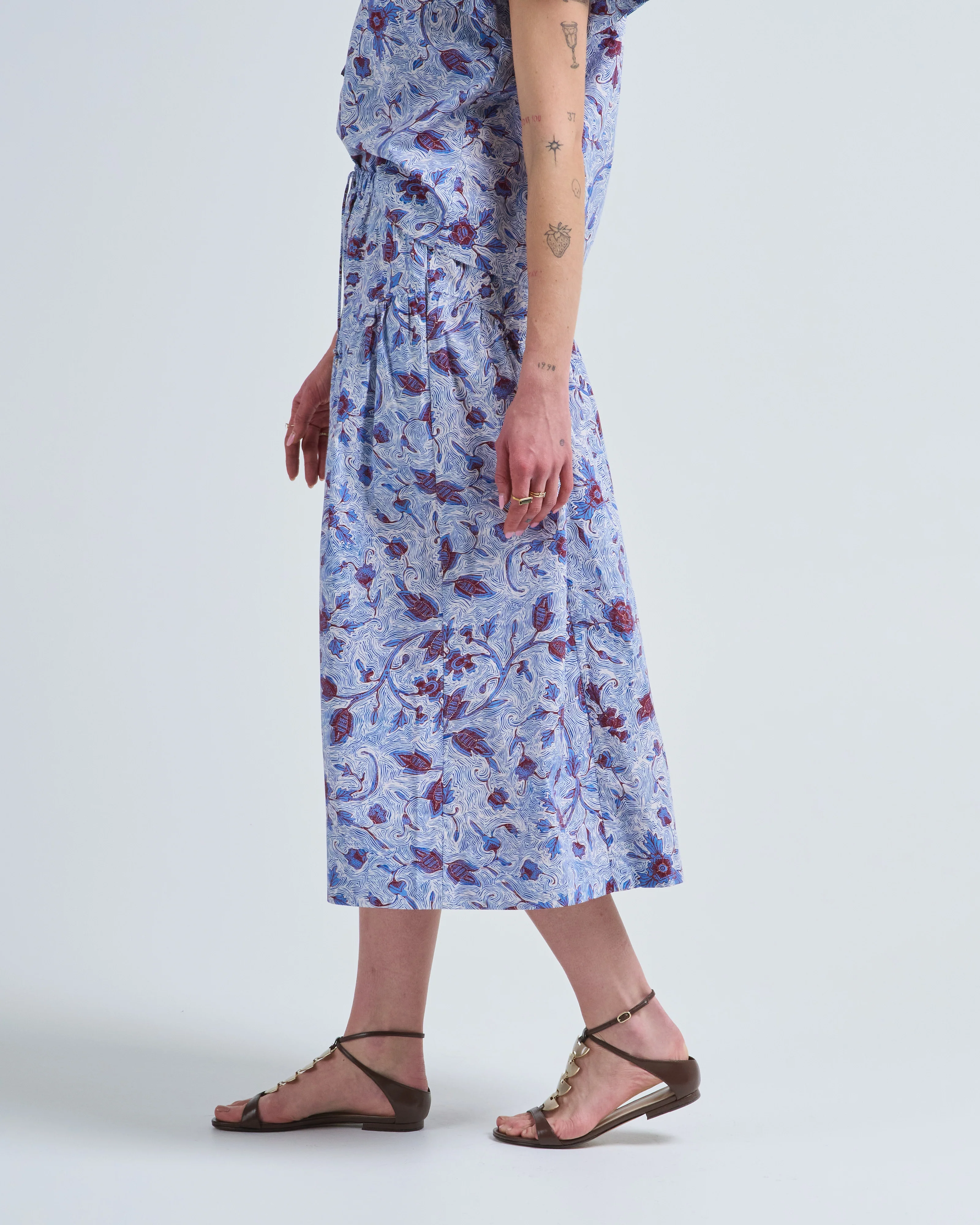 rosen cotton midi skirt - Image 5