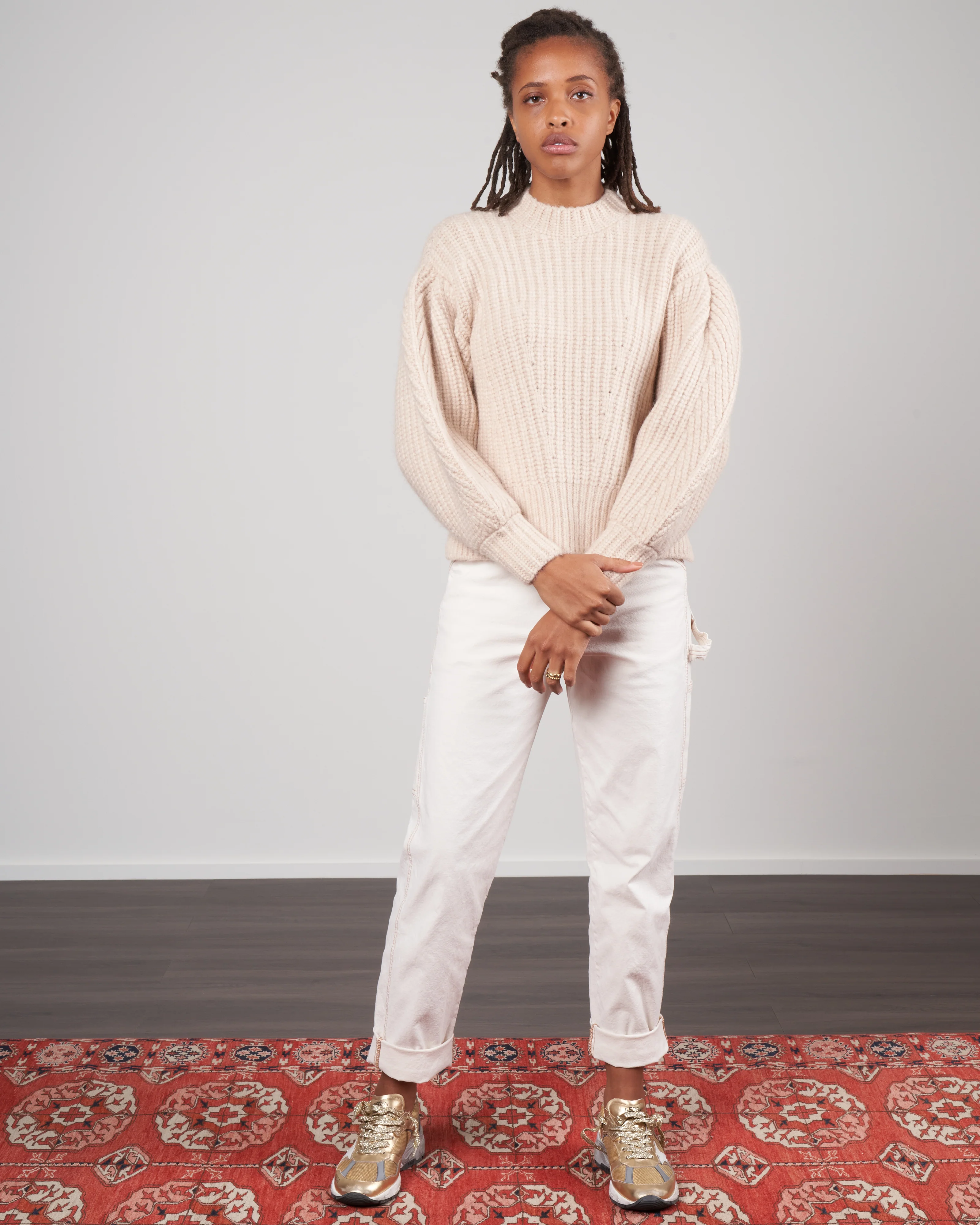 ruth pullover - limestone - Image 2