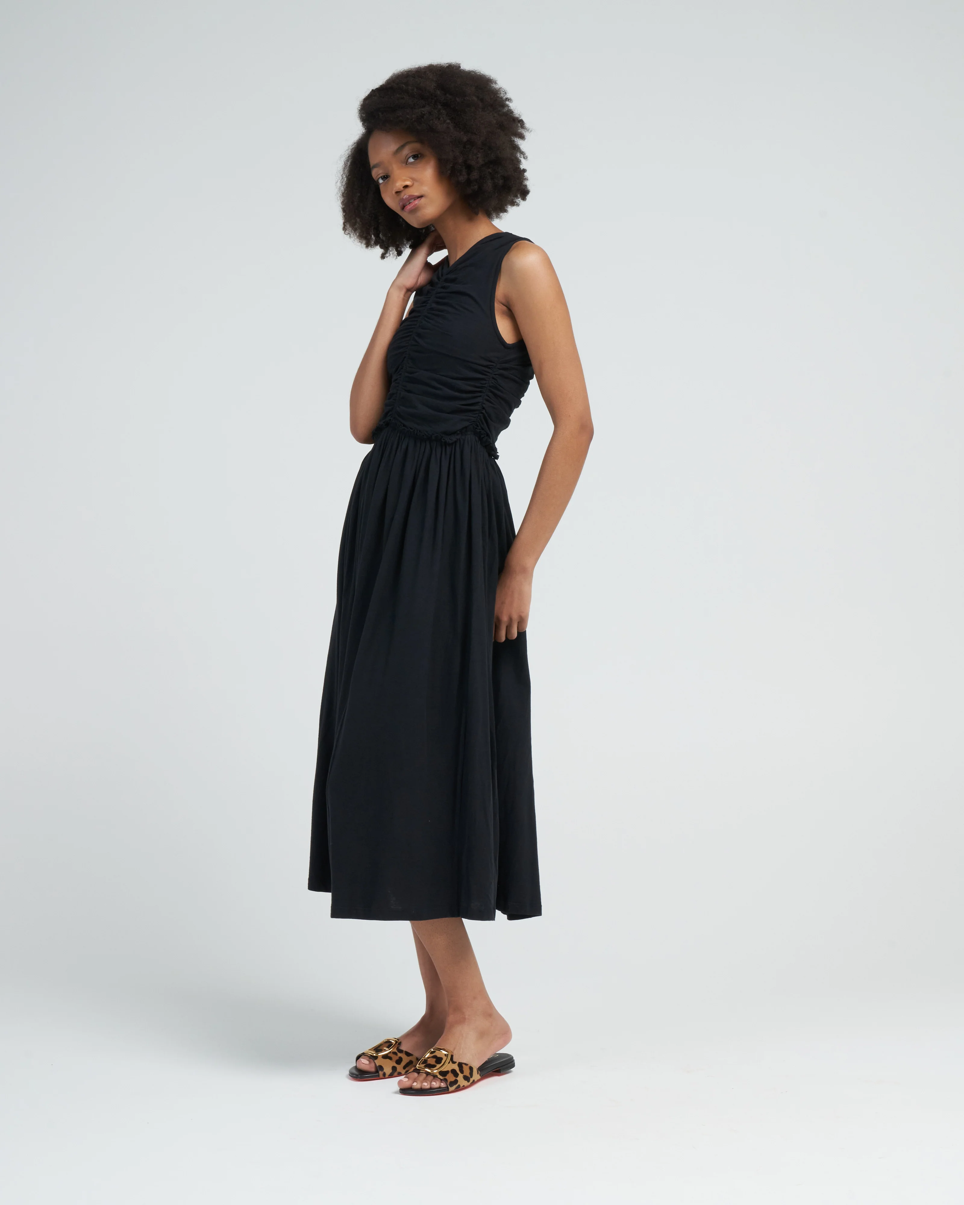 sascha dress - noir - Image 3