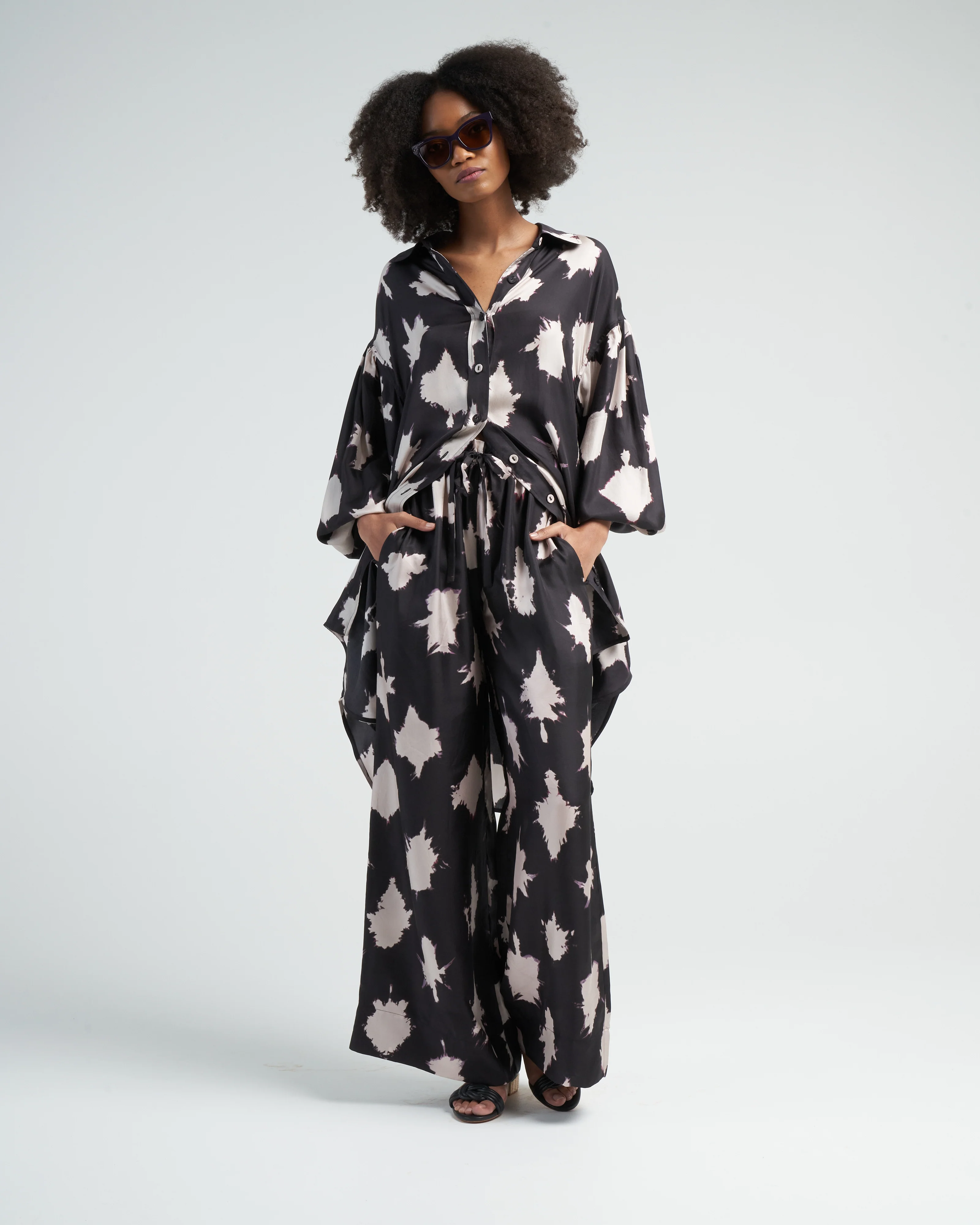sawyer pant - noir blur - Image 2