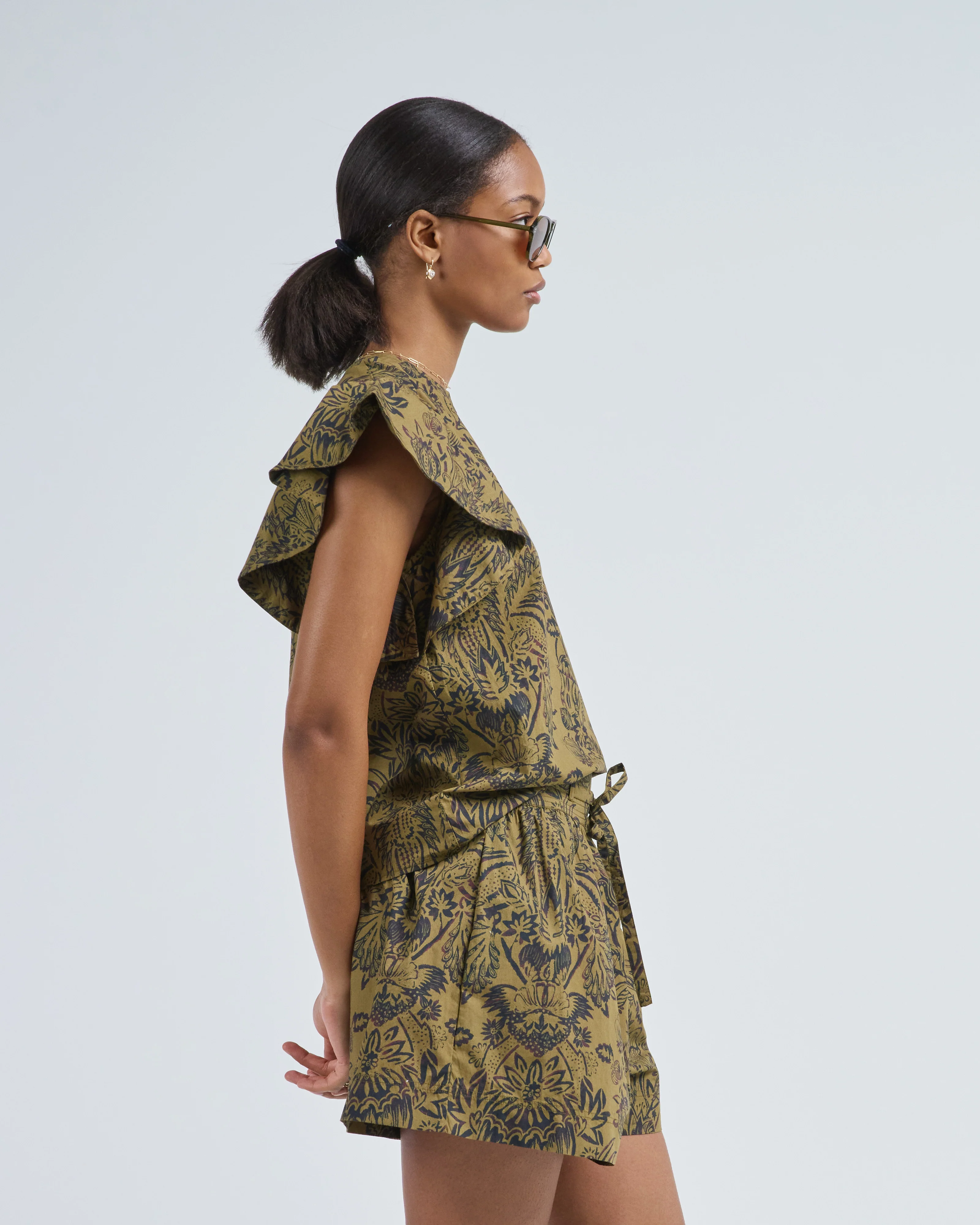 severine flutter sleeve top - Image 3