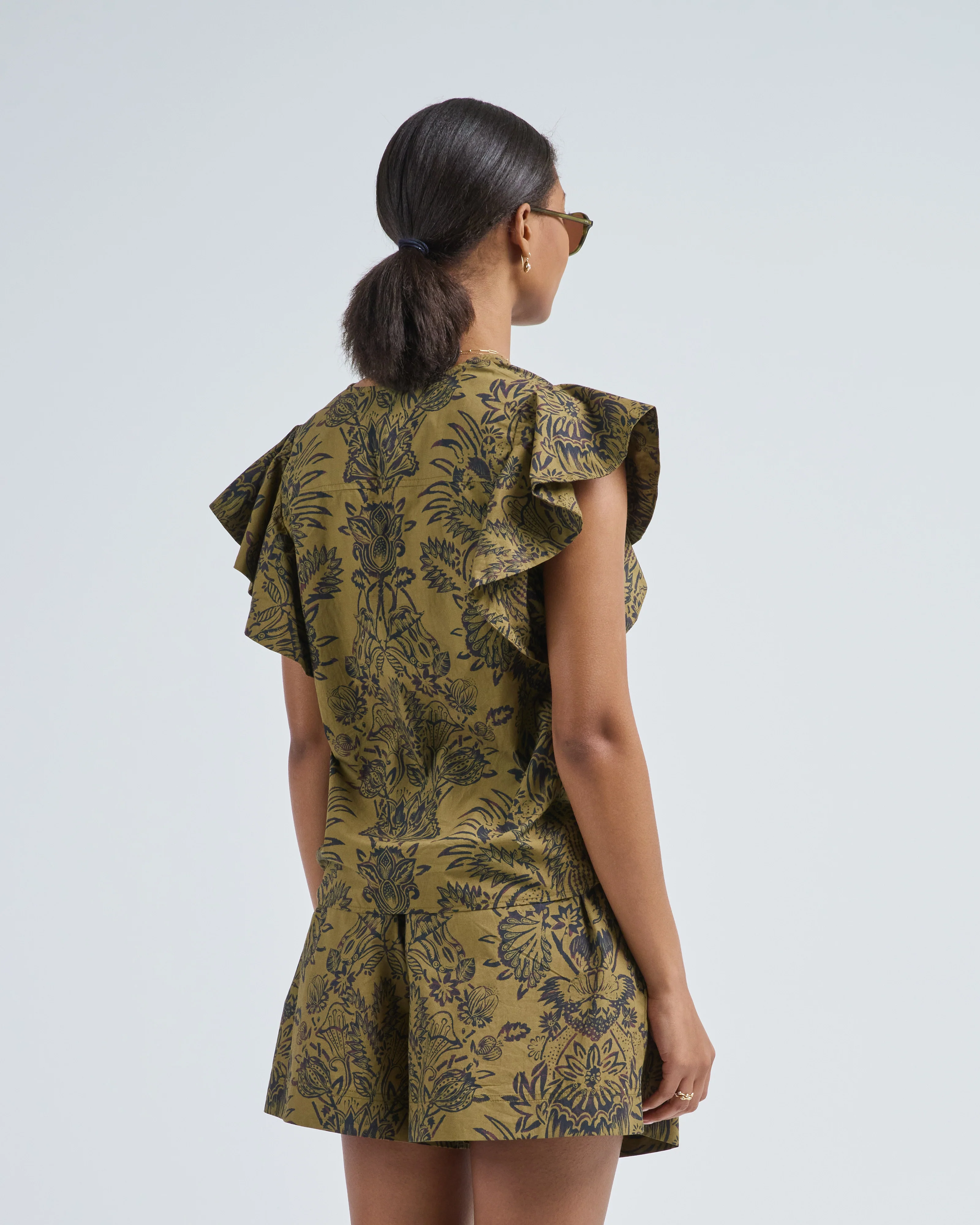 severine flutter sleeve top - Image 4