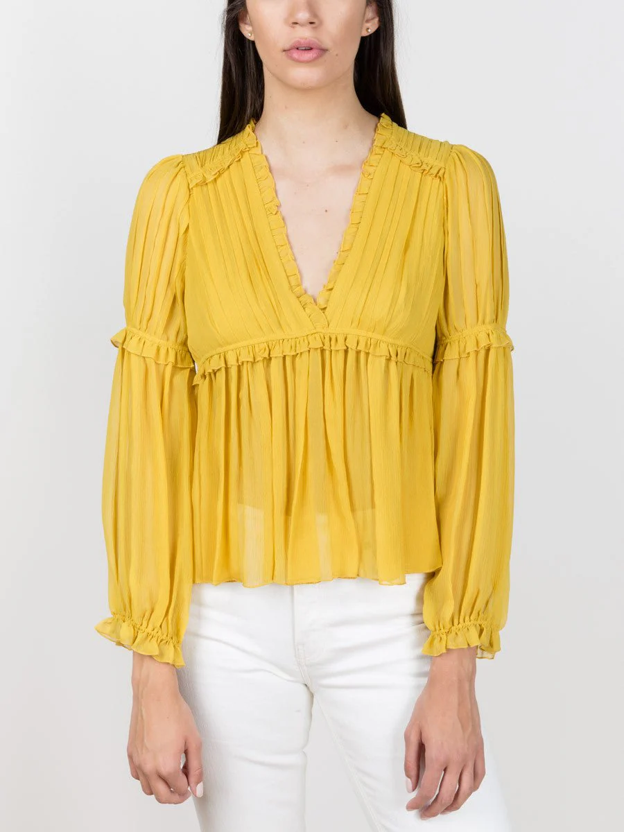 silva blouse - honey - Image 2