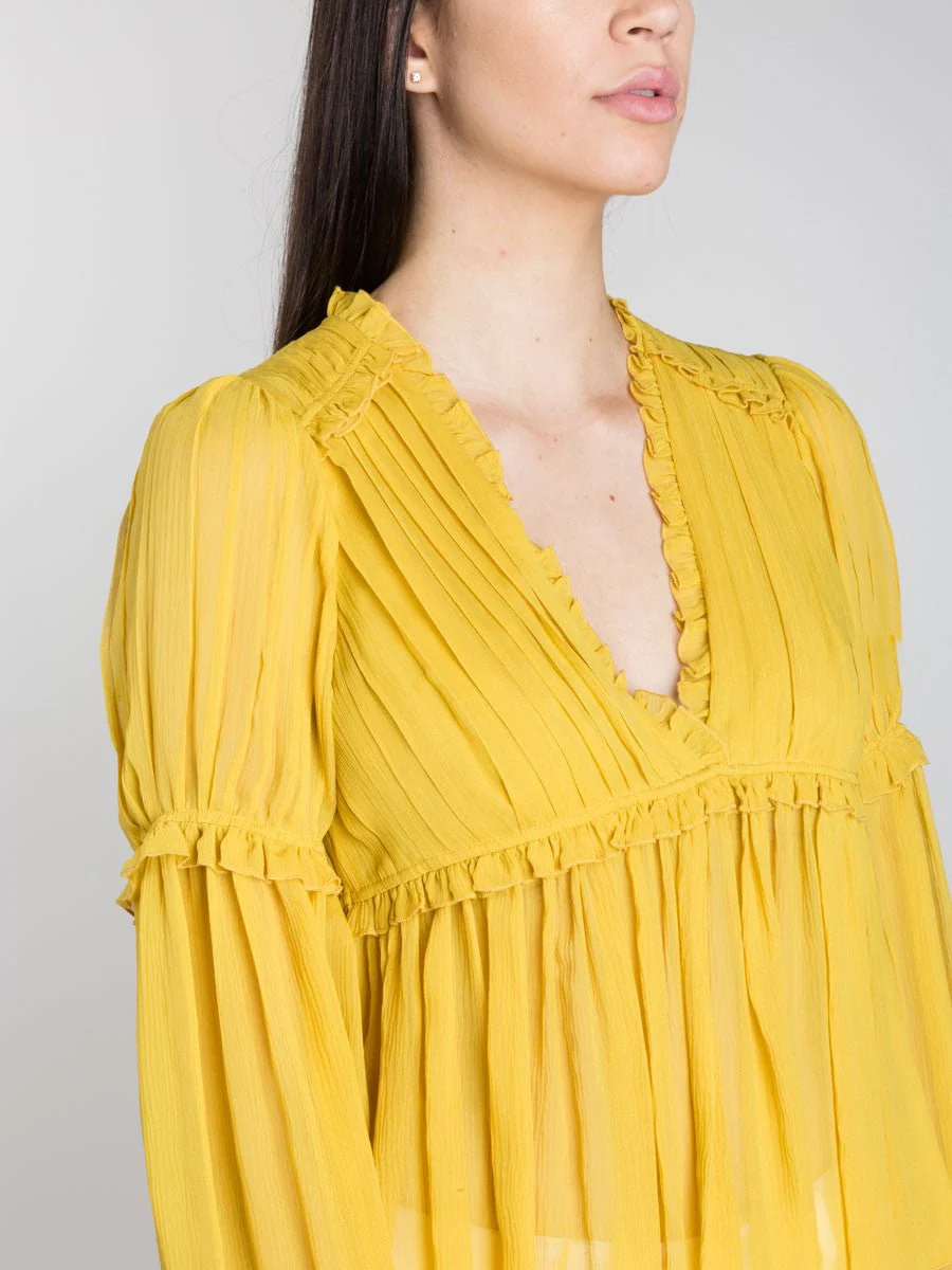 silva blouse - honey - Image 5