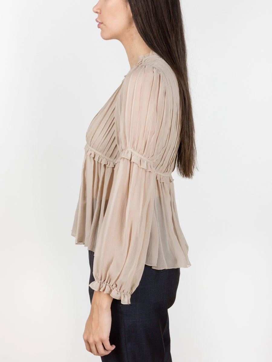 silva blouse - oyster - Image 3