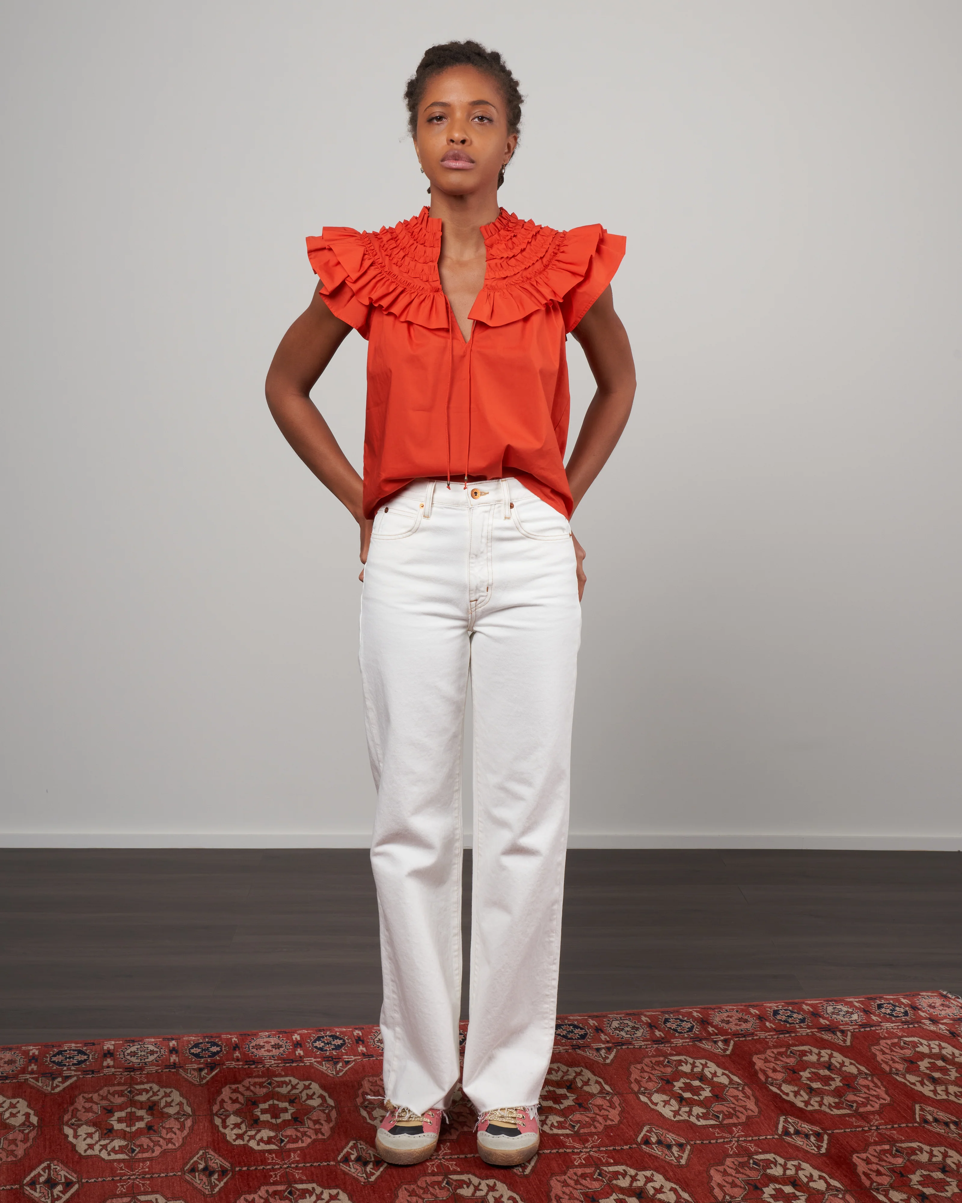 solina top - nasturtium - Image 2