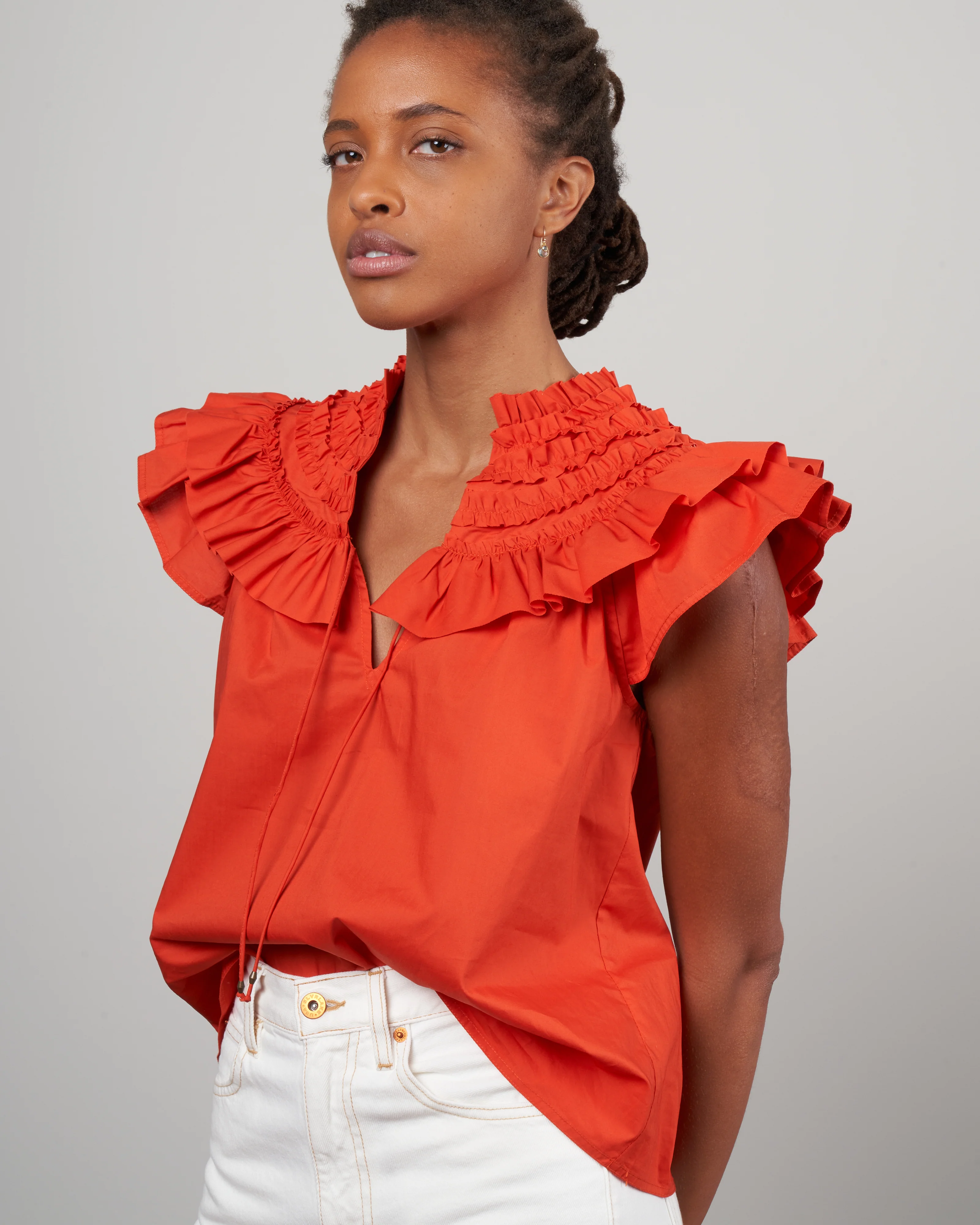 solina top - nasturtium - Image 3