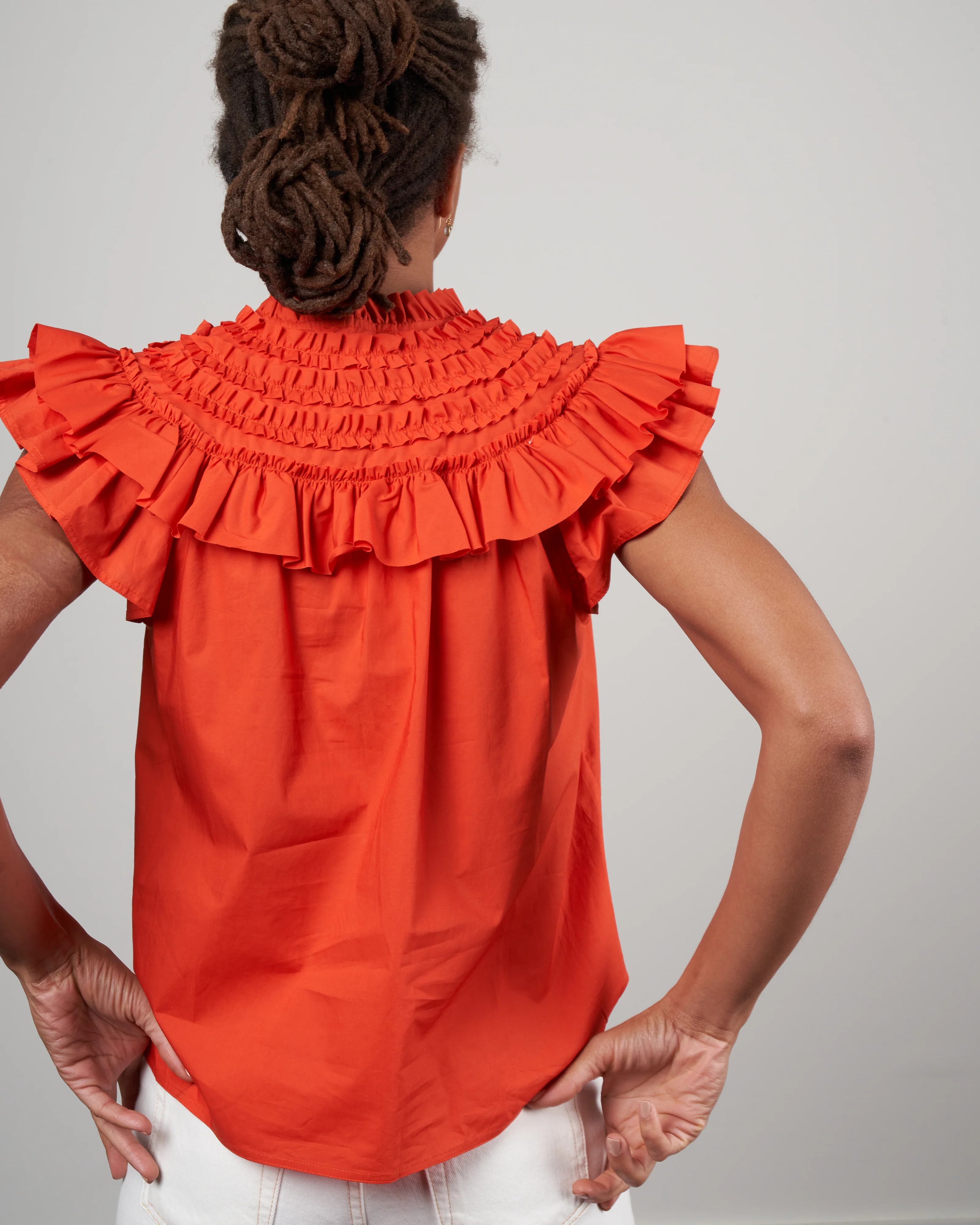 solina top - nasturtium - Image 4