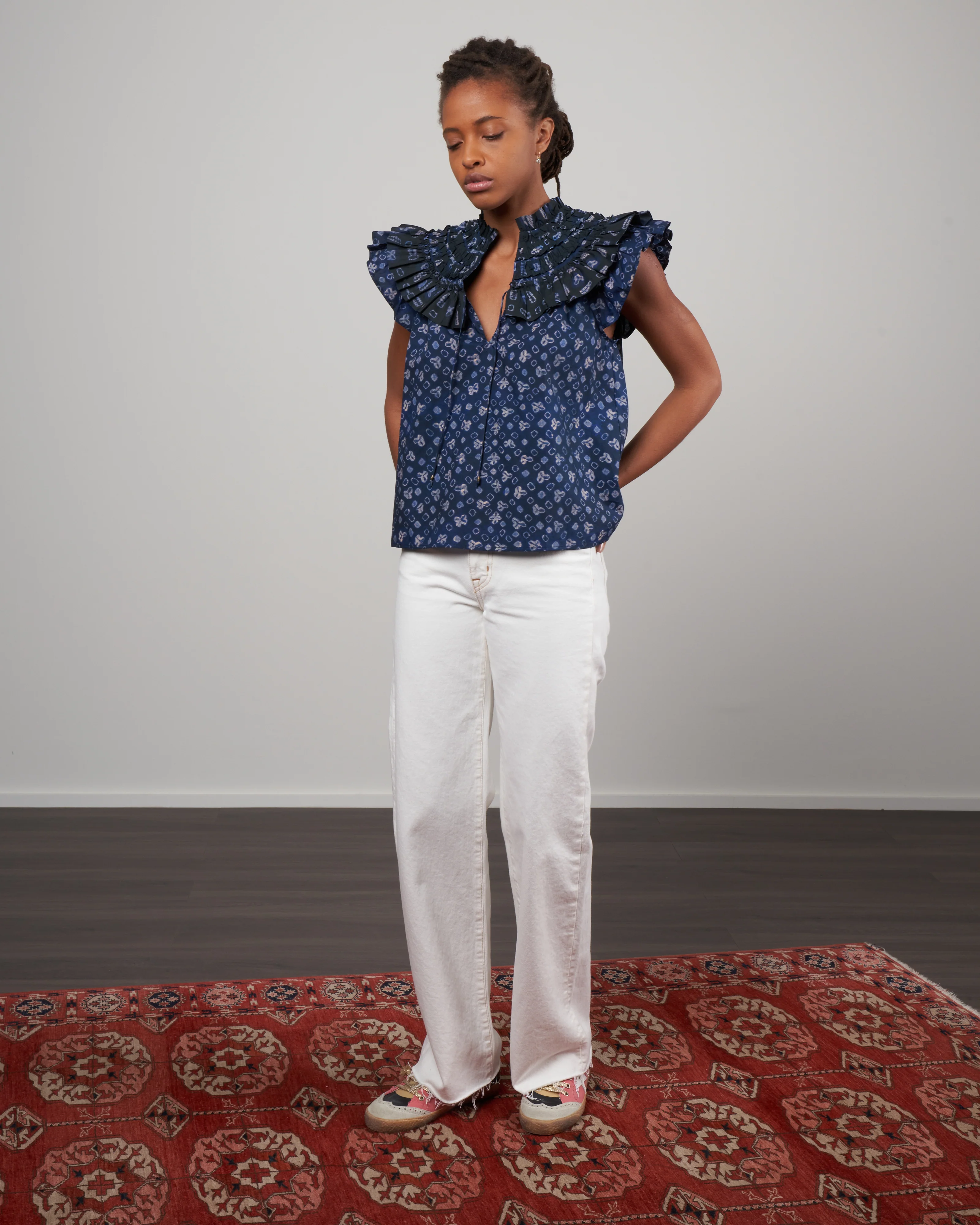 solina top - ultramarine - Image 2