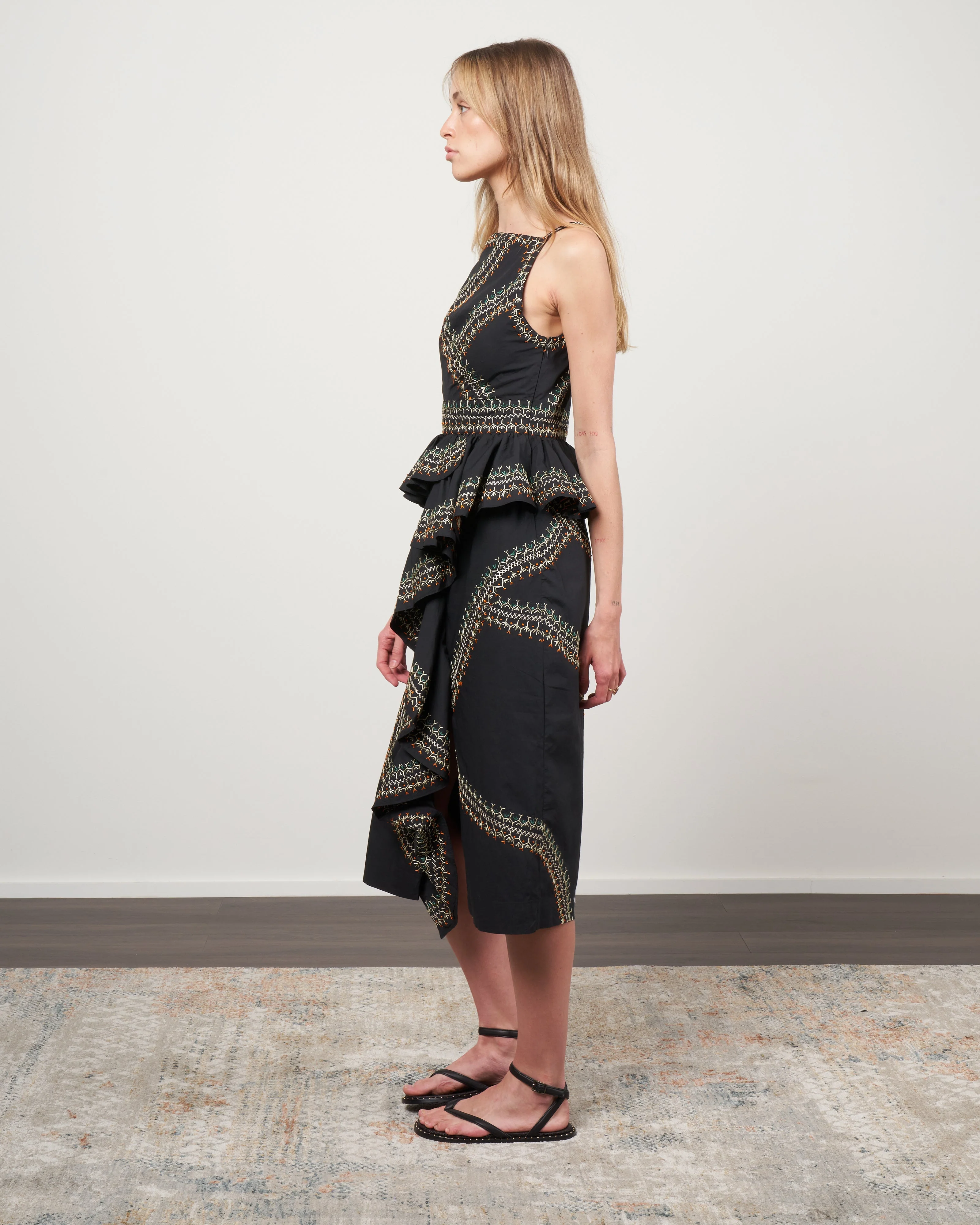 sylvan dress - noir - Image 2