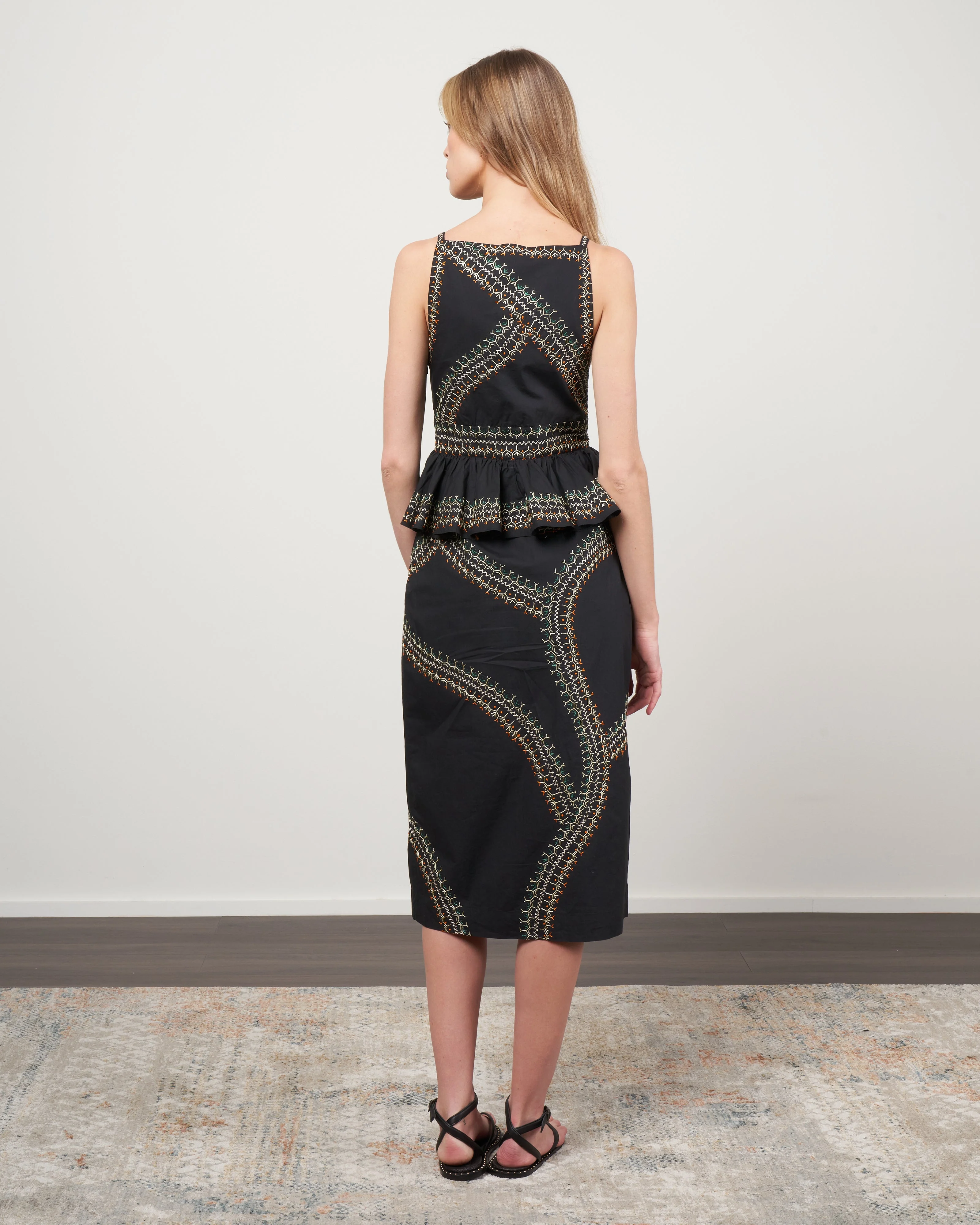 sylvan dress - noir - Image 3