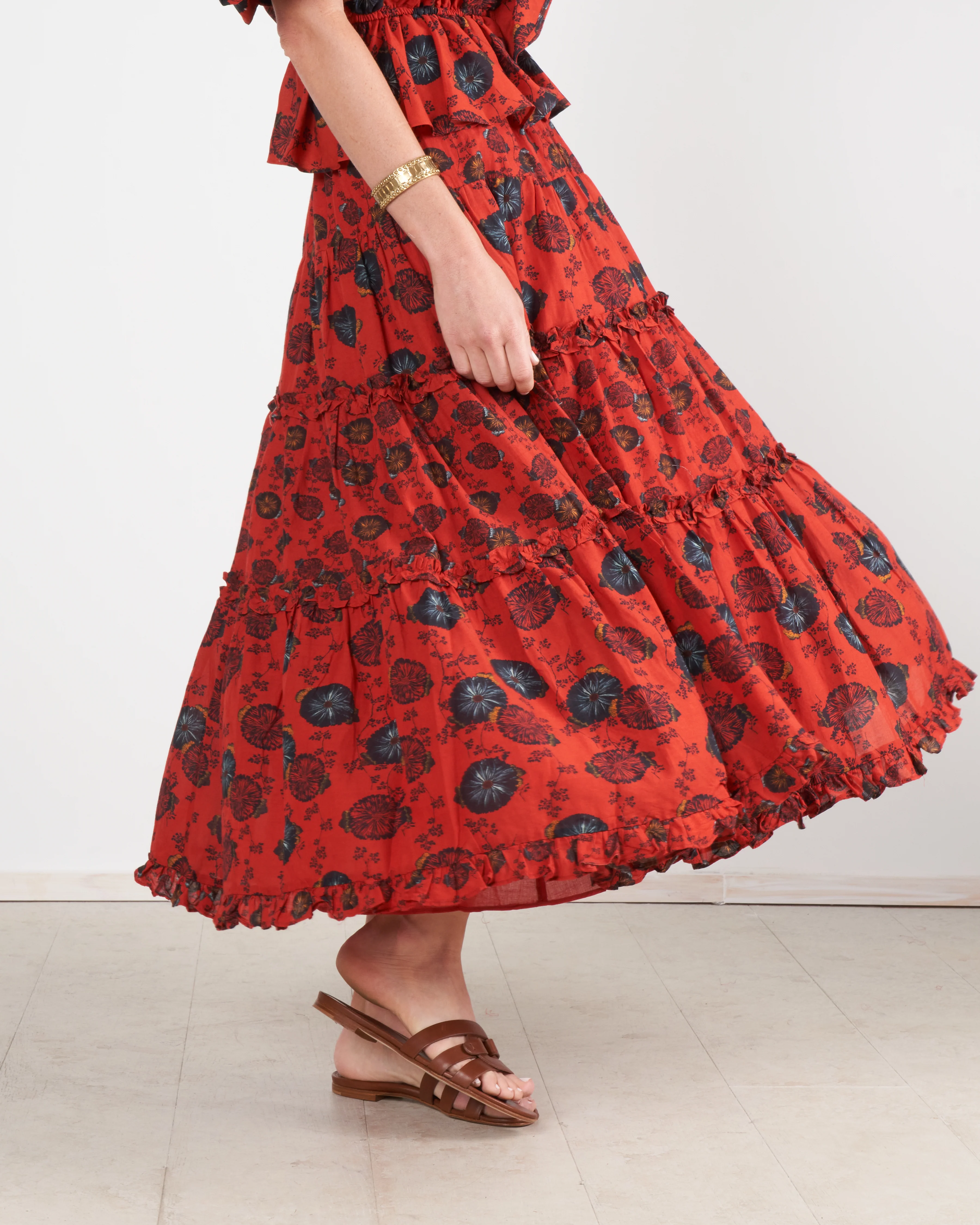 tulia skirt - poppy floral pof - Image 3