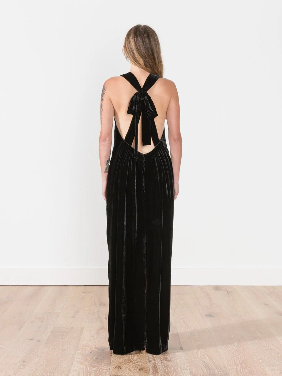 victoire dress - noir - Image 3