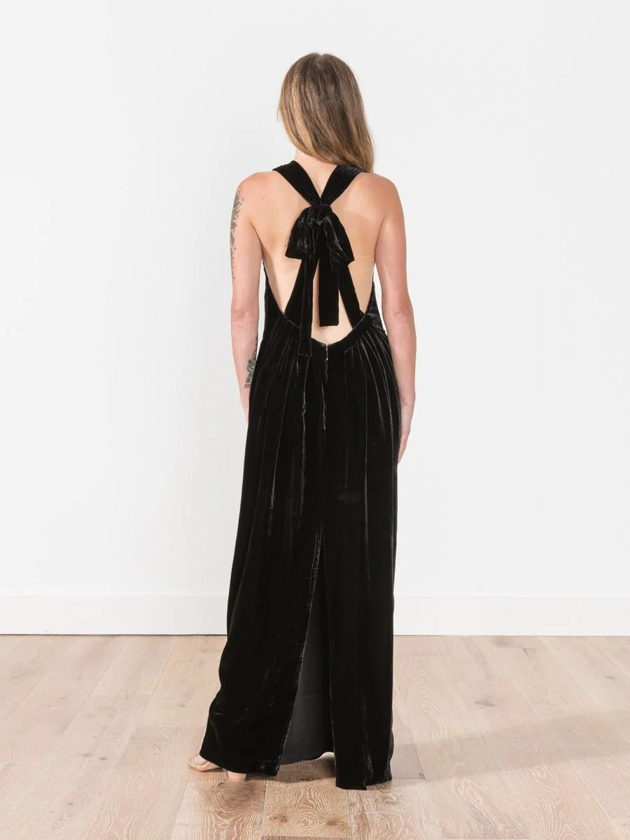 victoire dress - noir - Image 4