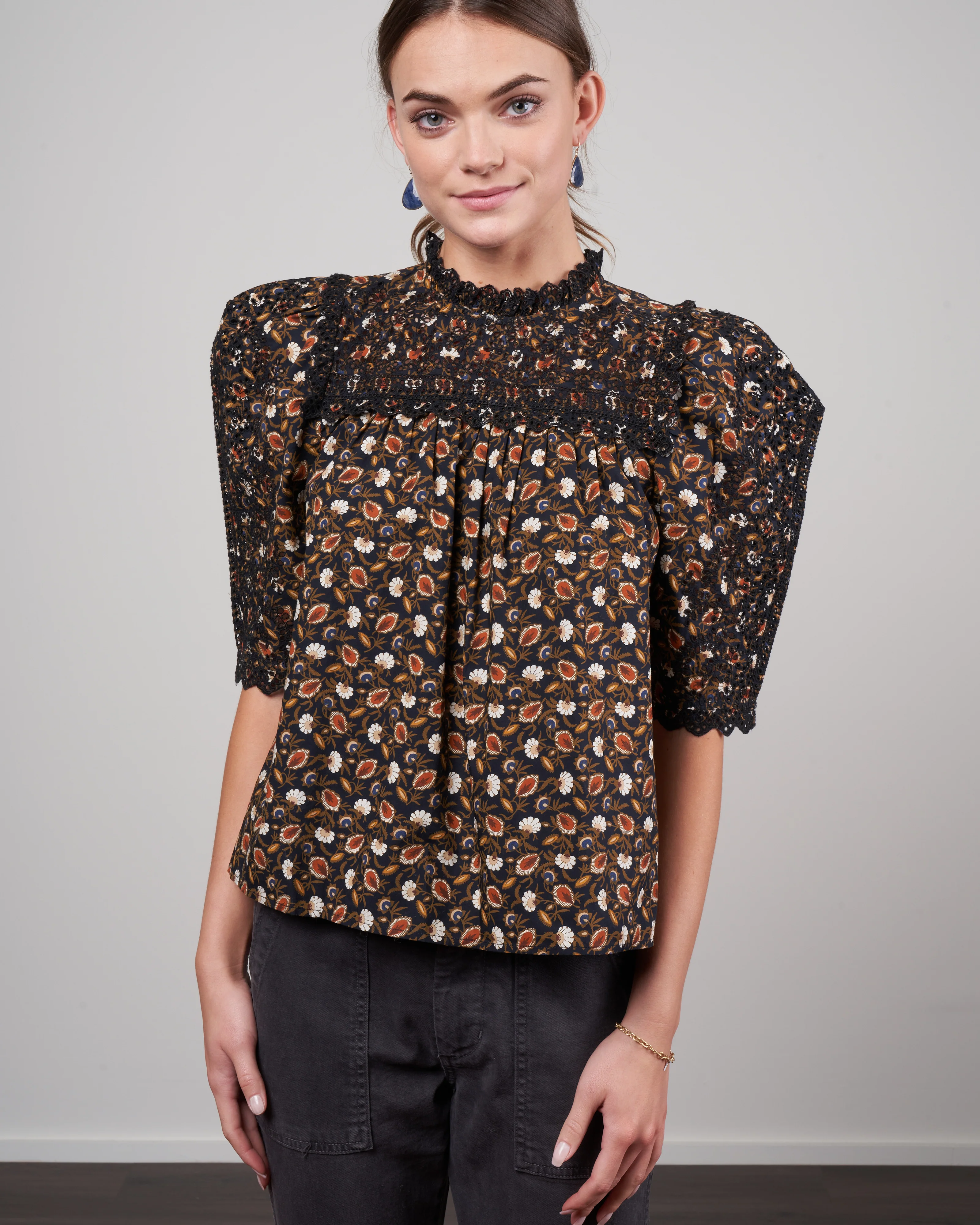 yvonne blouse - lune - Image 2