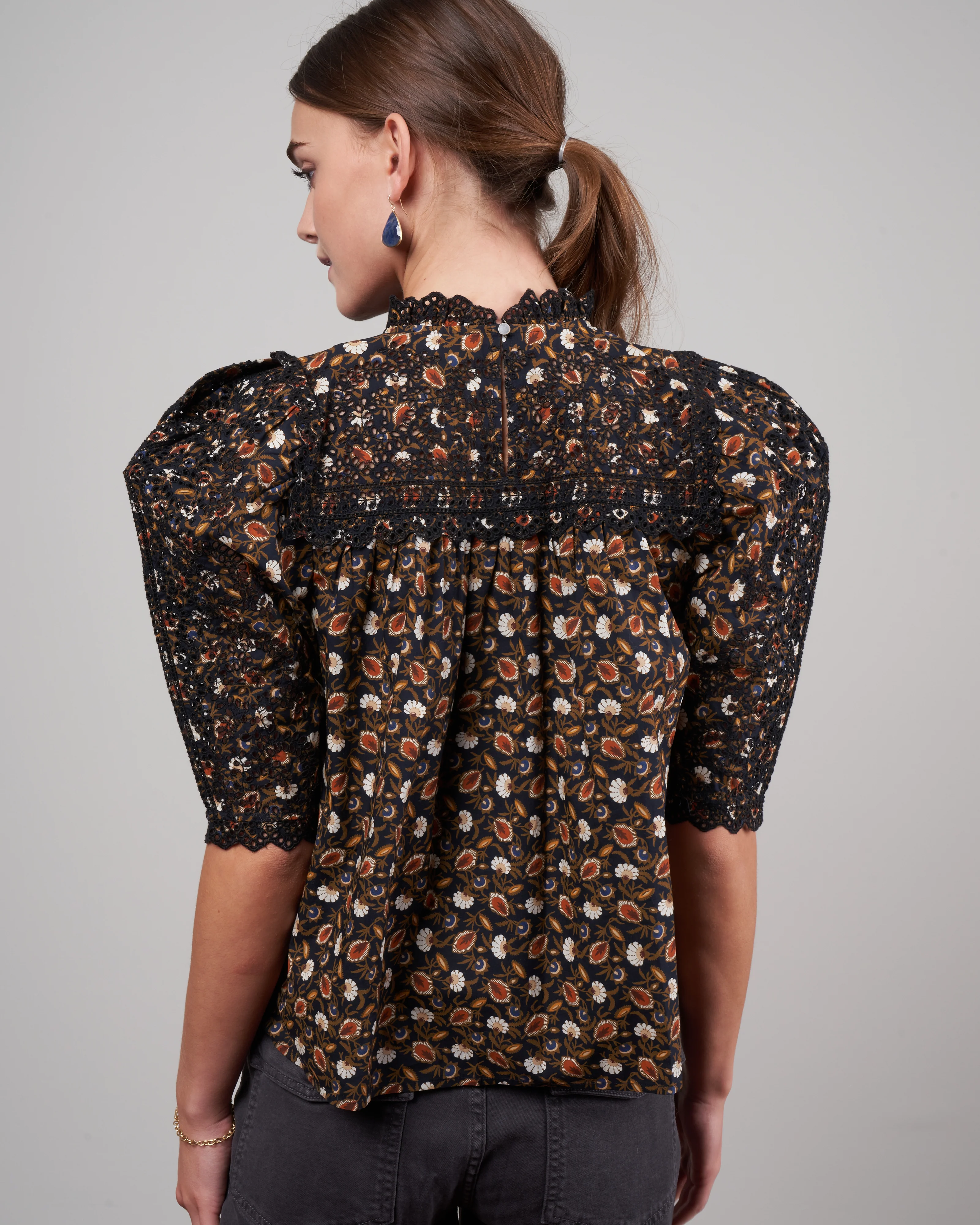 yvonne blouse - lune - Image 4