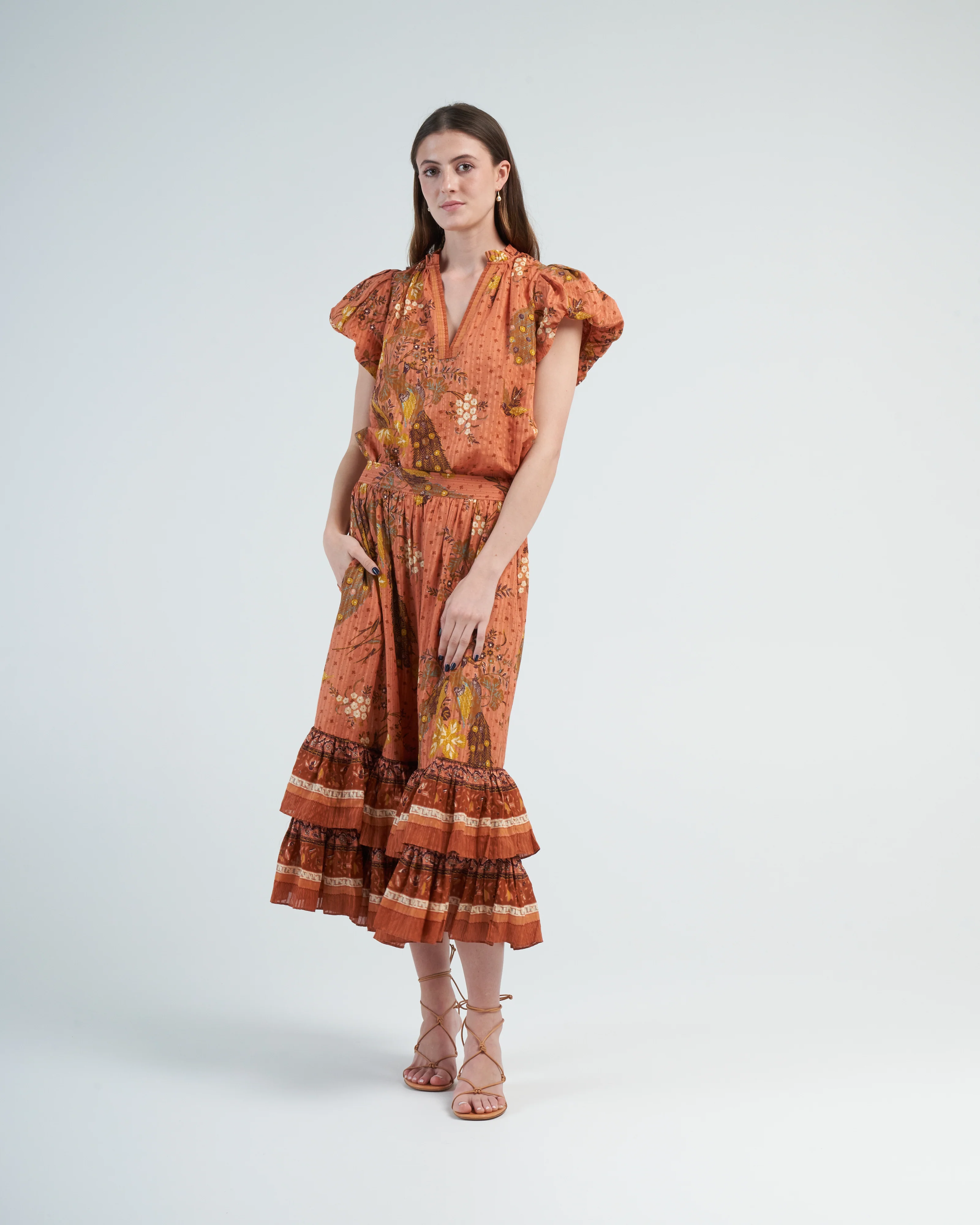 zadie skirt - cardinal - Image 2
