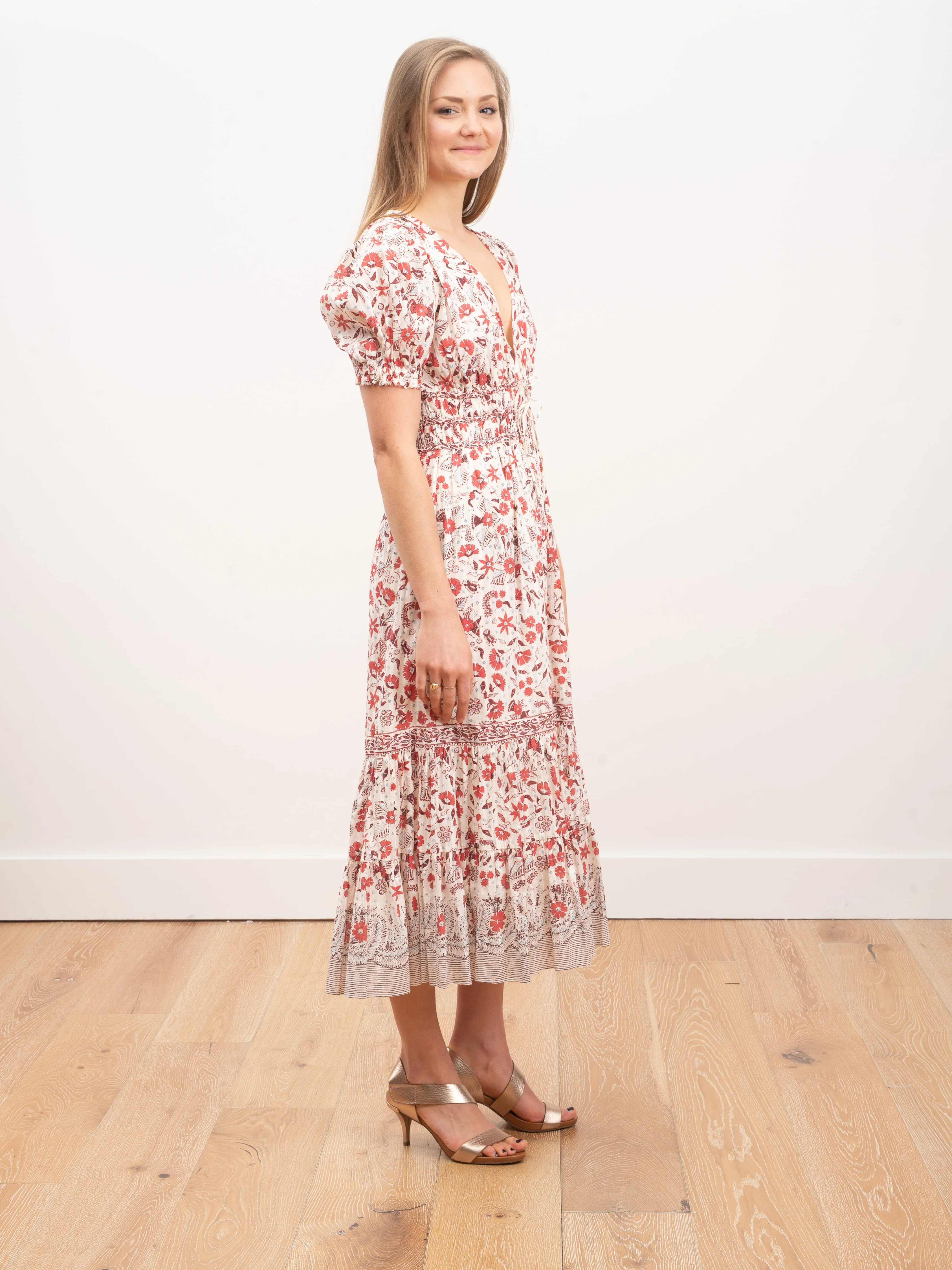 zaria dress - cream - Image 3