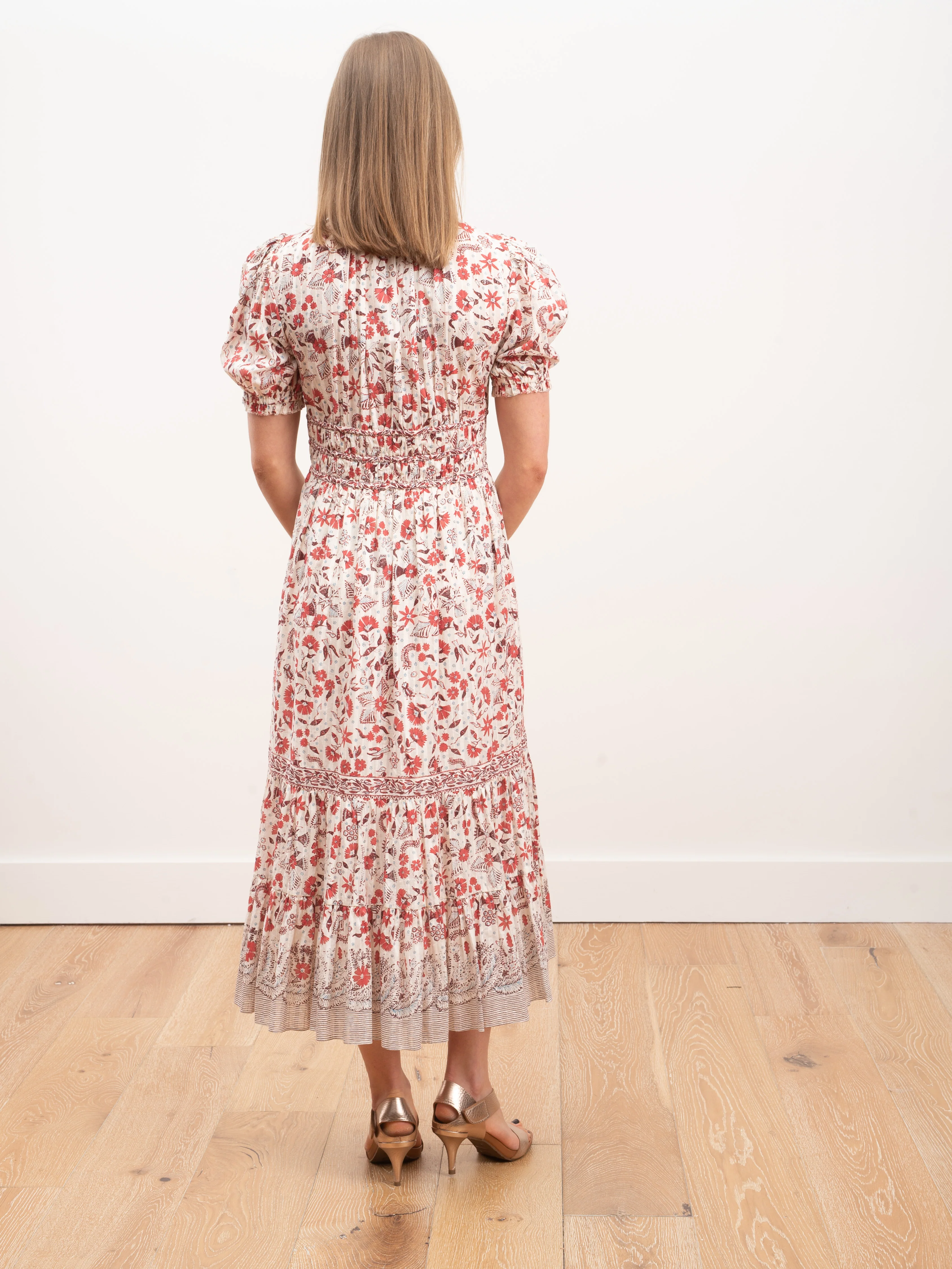 zaria dress - cream - Image 4