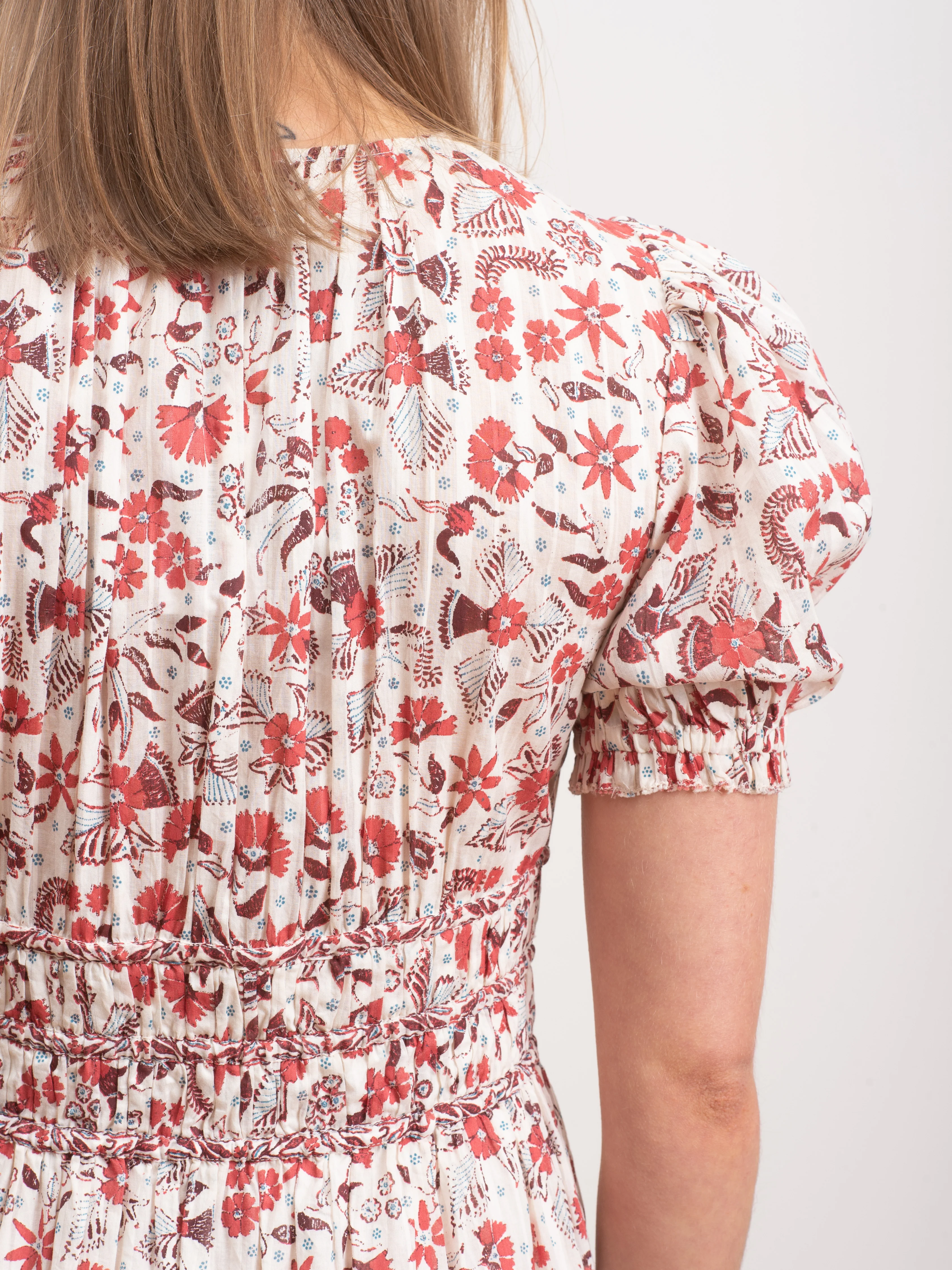 zaria dress - cream - Image 6