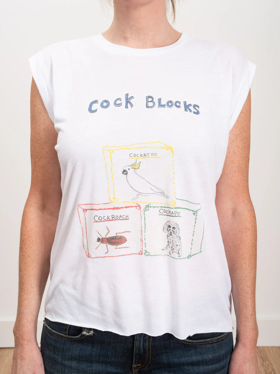 cock blocks tee - Image 3
