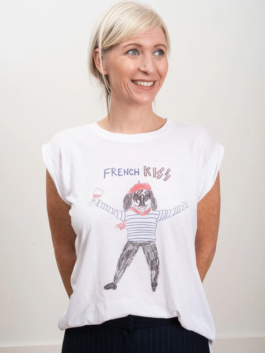 french kiss tee - Image 3