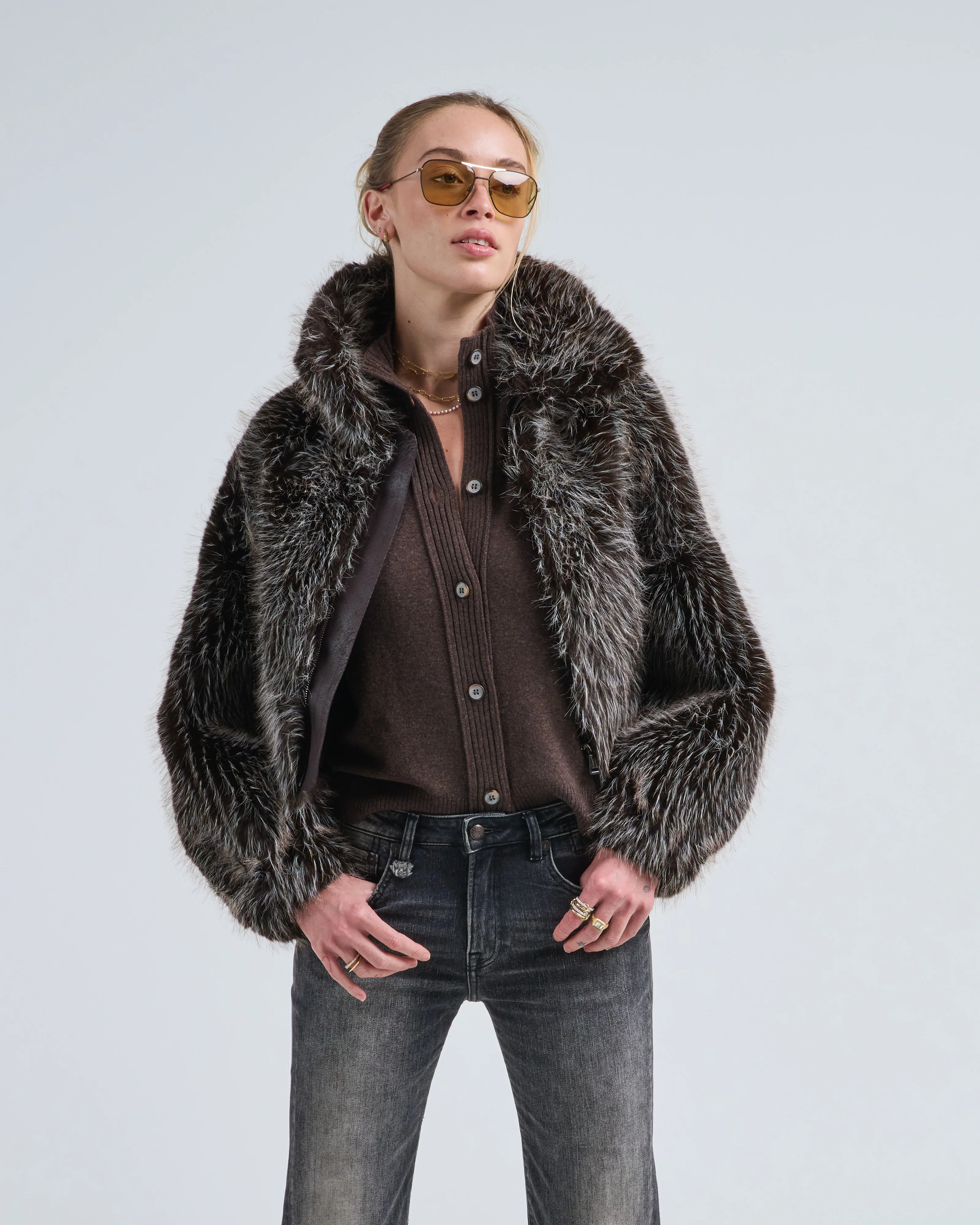 cropped jacket - Image 3
