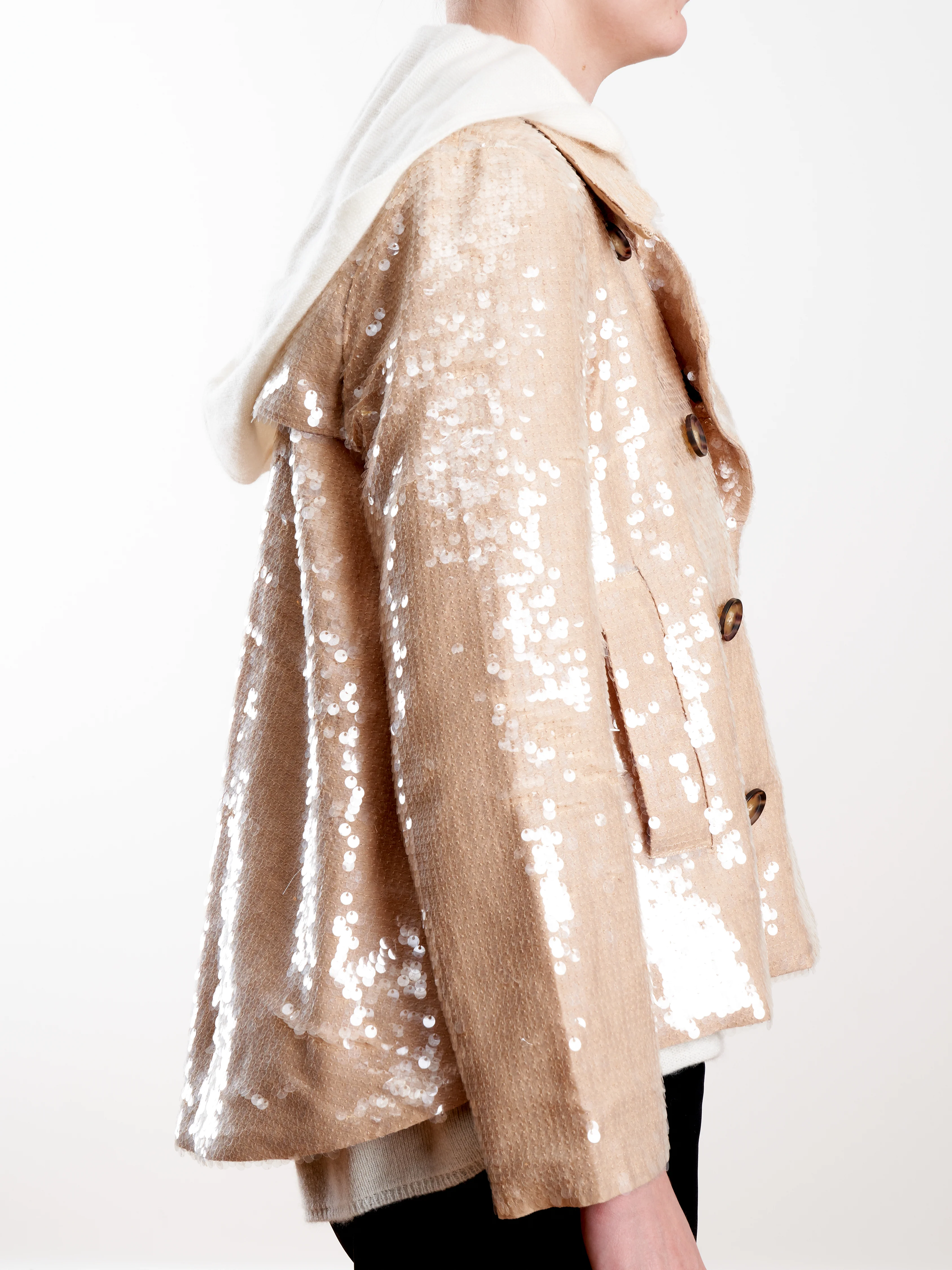 darya jacket - khaki - Image 3