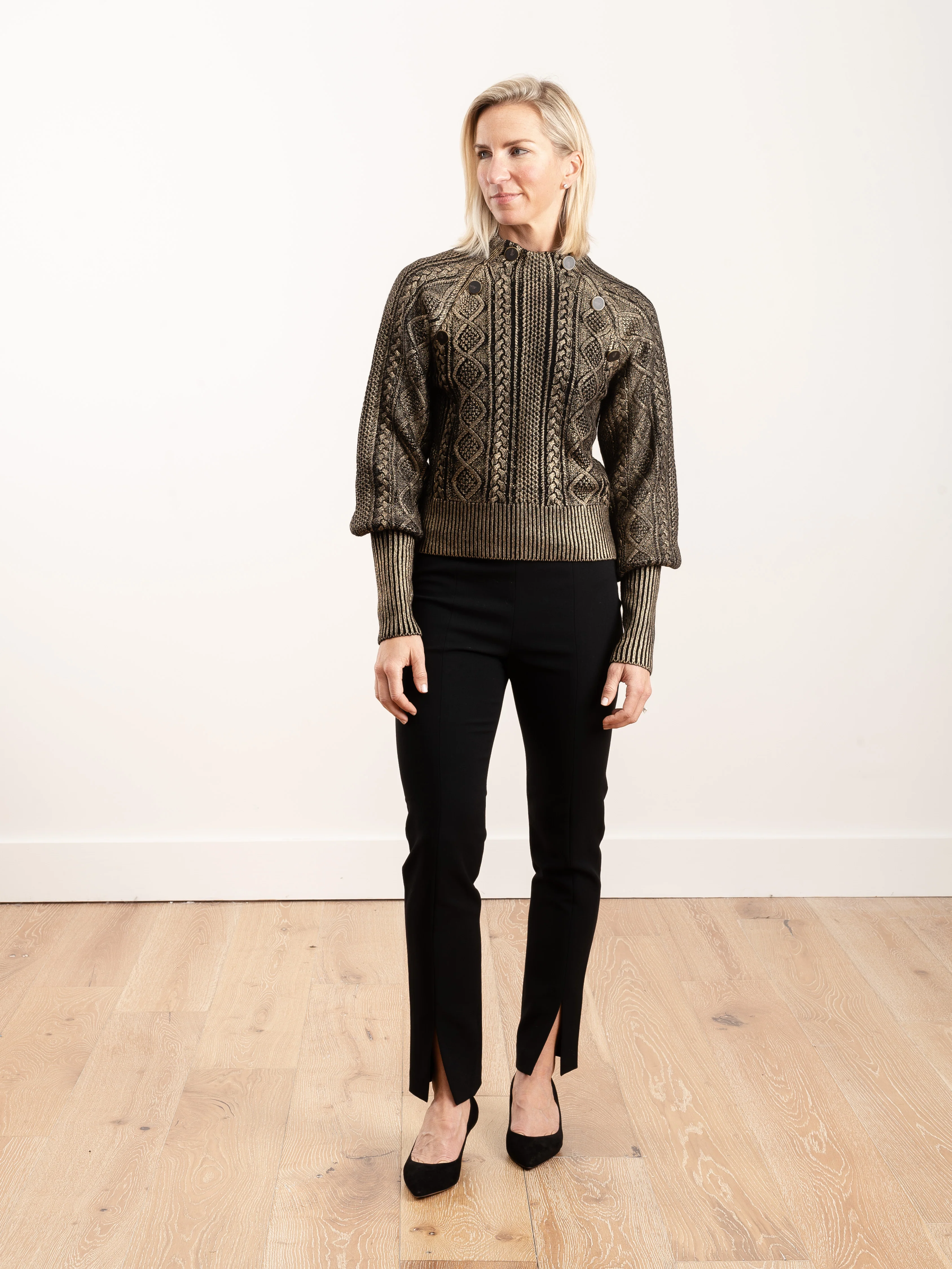 grady sweater - black/gold - Image 2