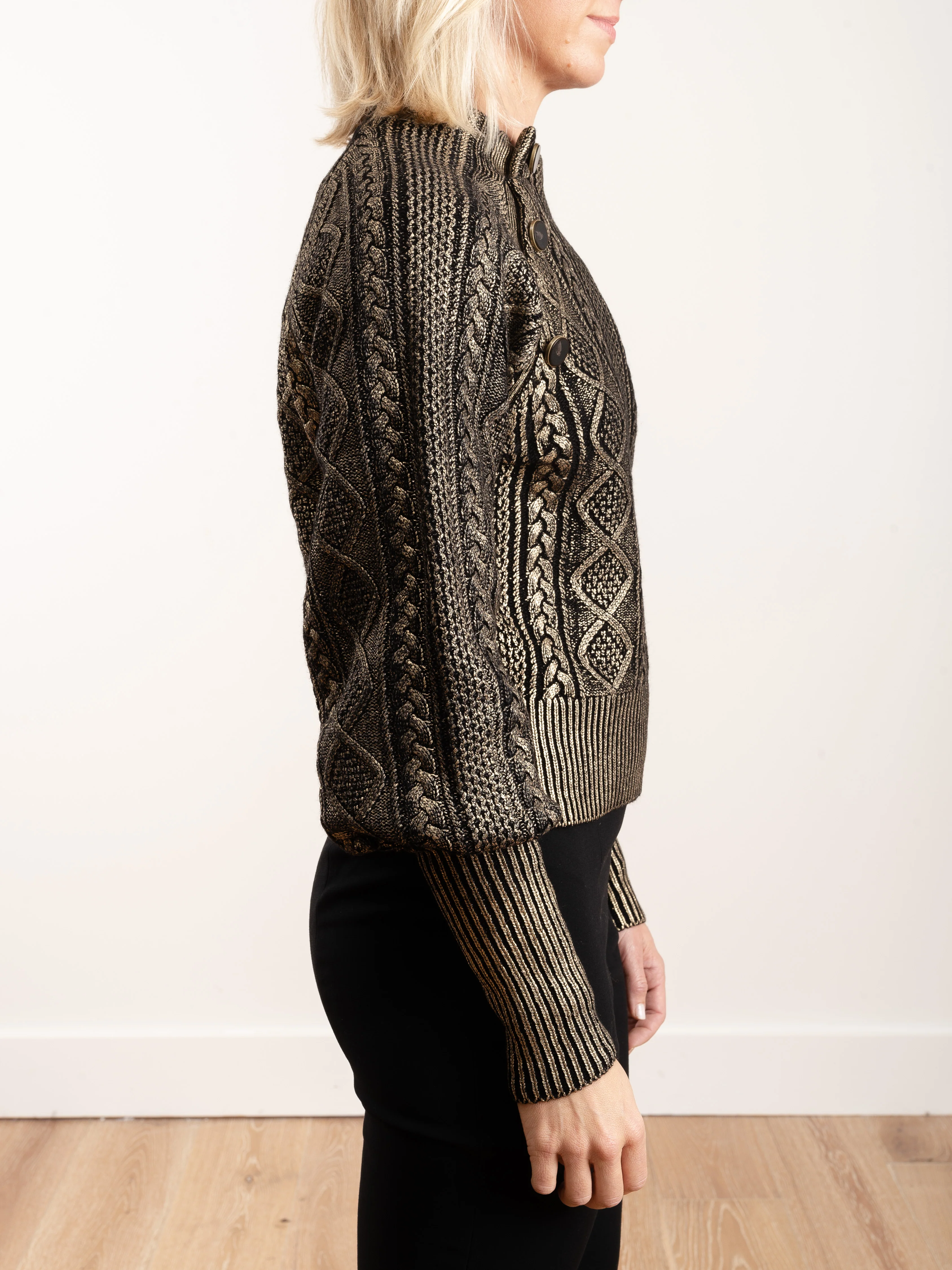 grady sweater - black/gold - Image 4