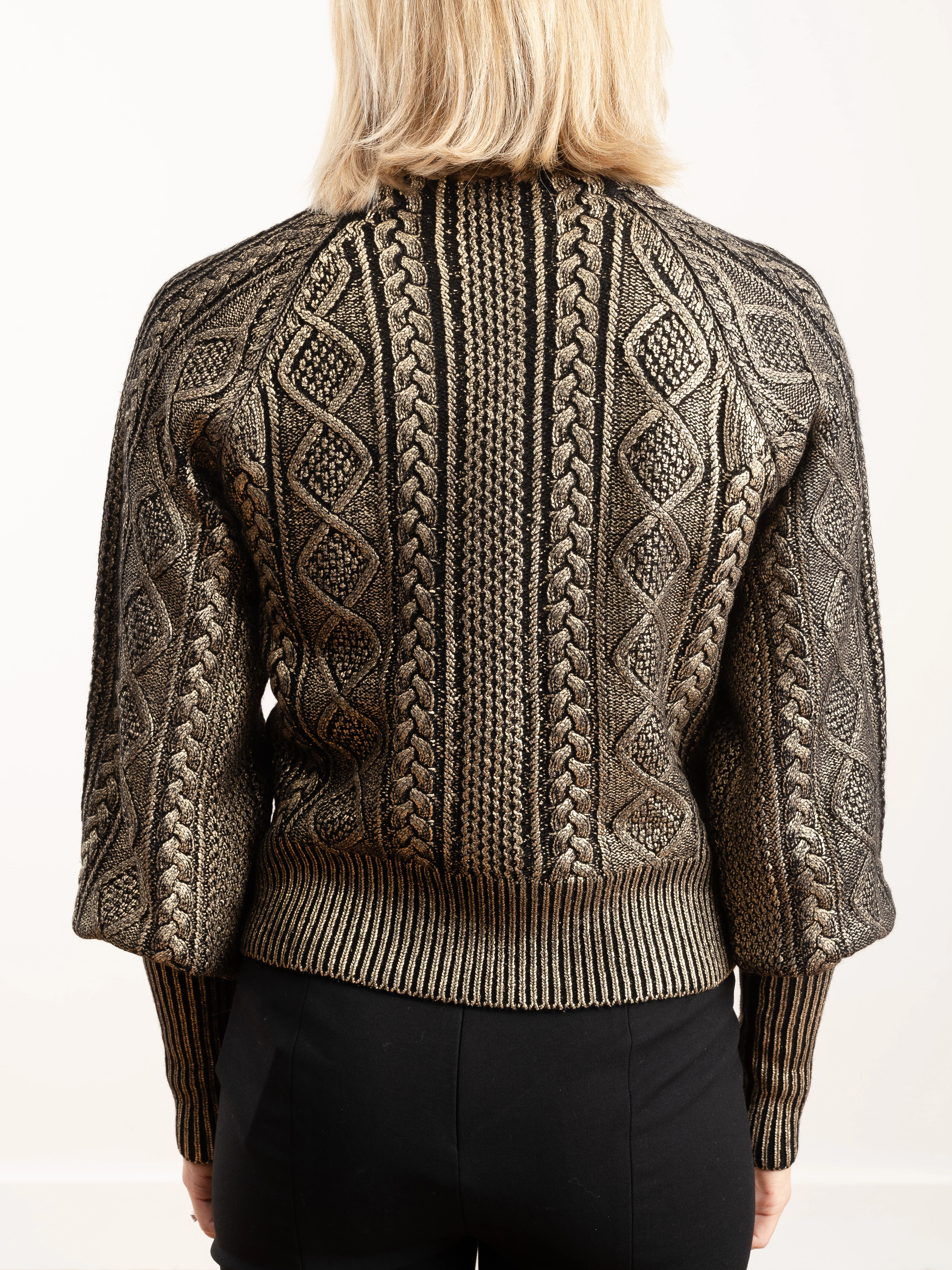 grady sweater - black/gold - Image 5