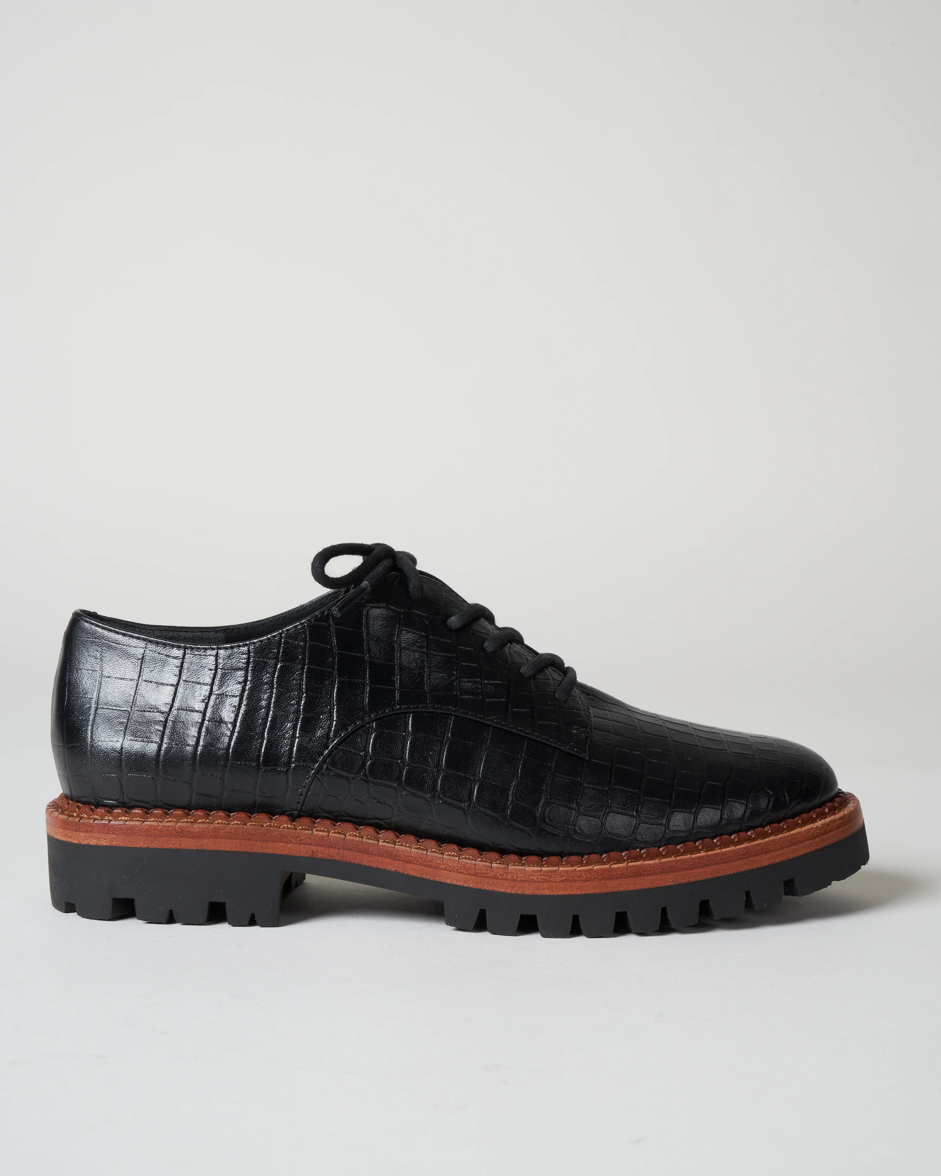 camilla oxford - black babycroc print - Image 2