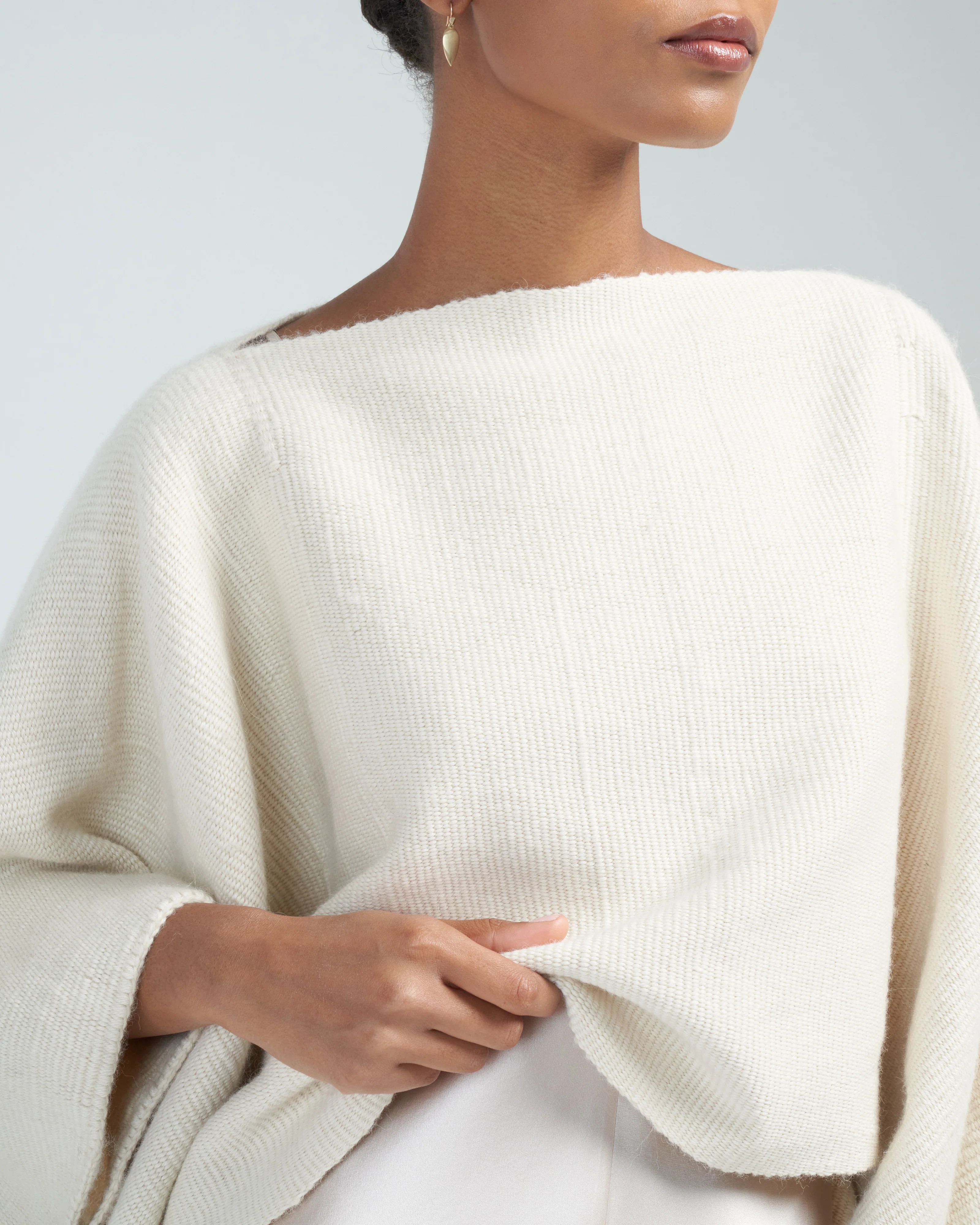 alpaca crop top - ivory - Image 5