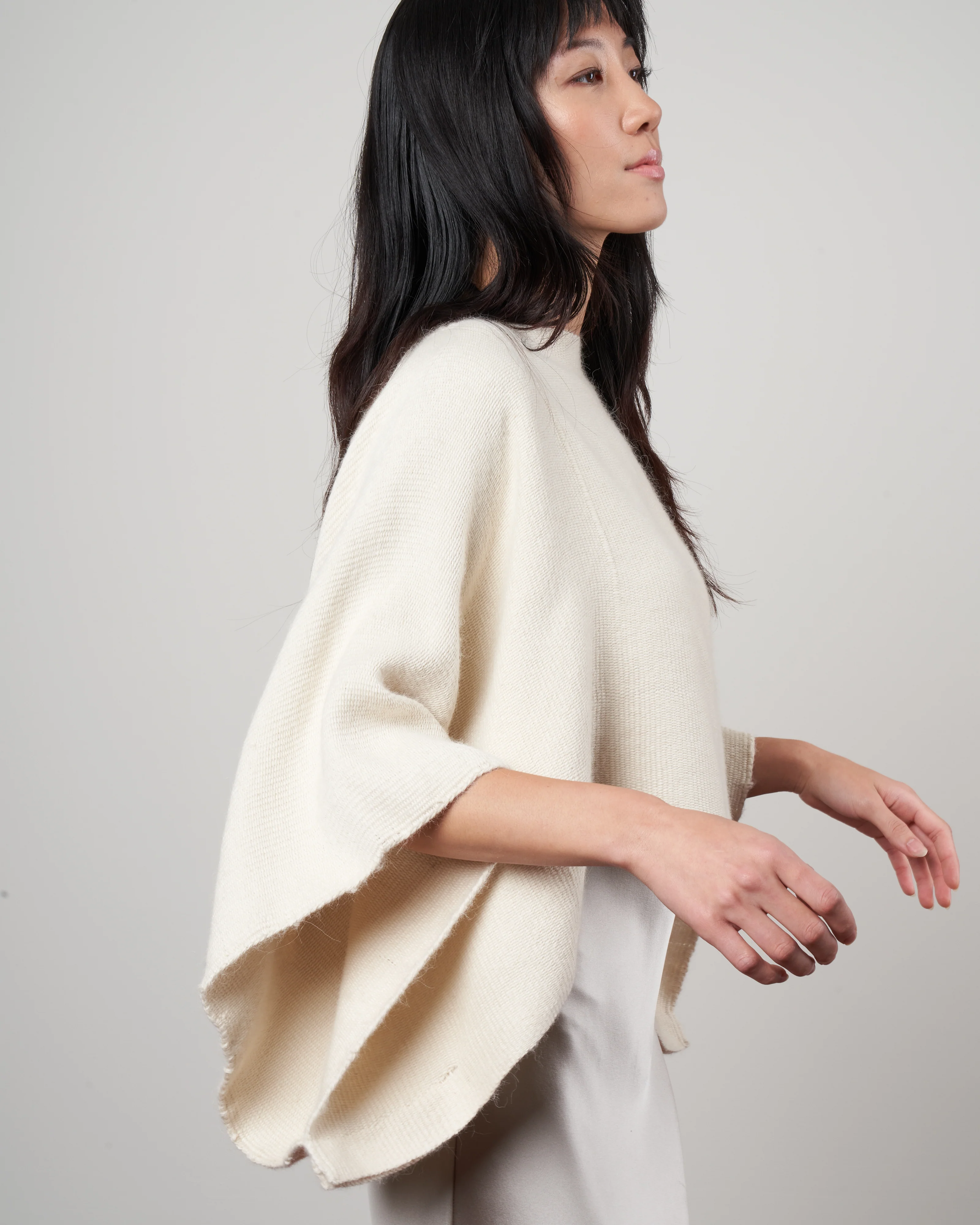 crop top - ivory baby alpaca - Image 3
