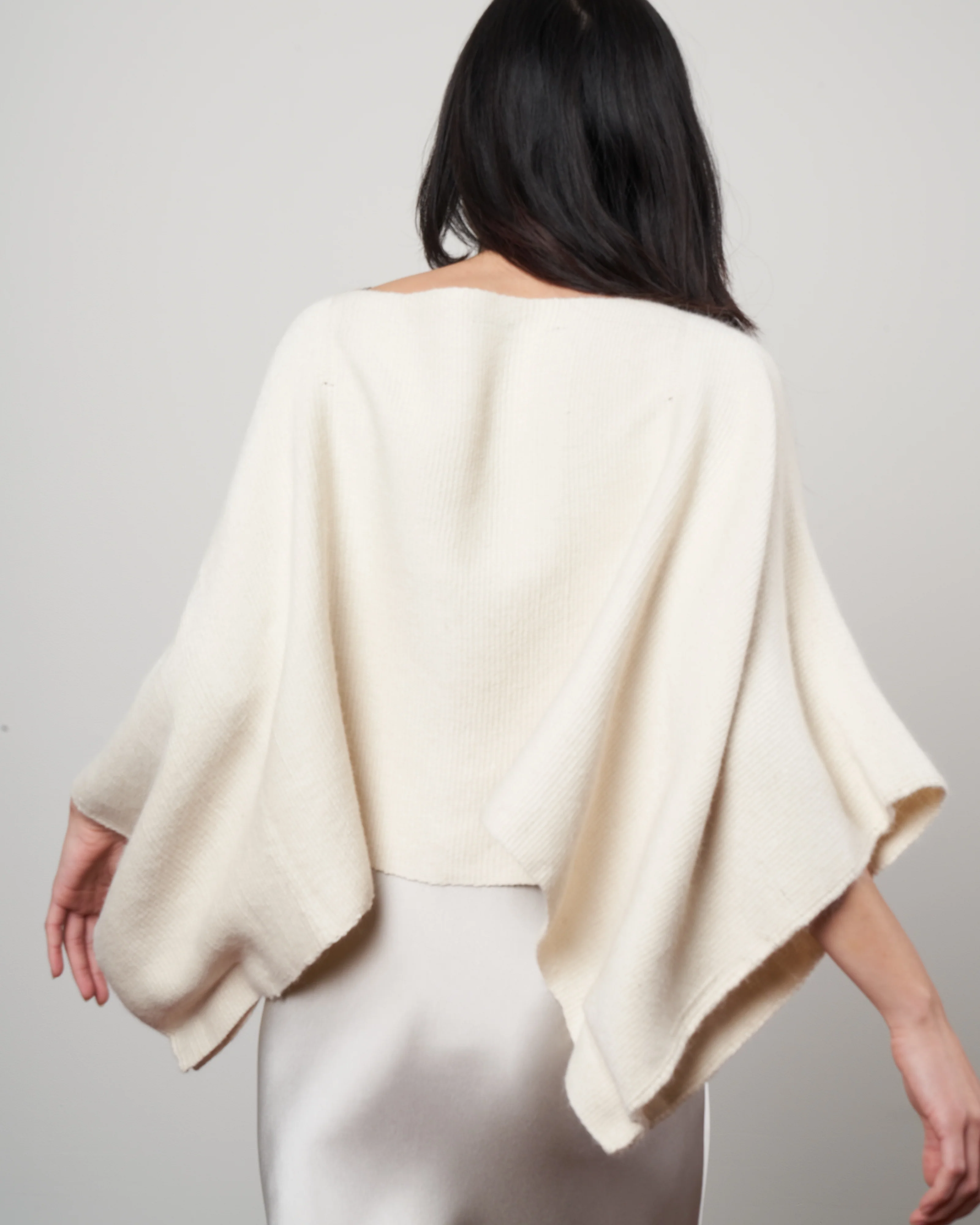 crop top - ivory baby alpaca - Image 4